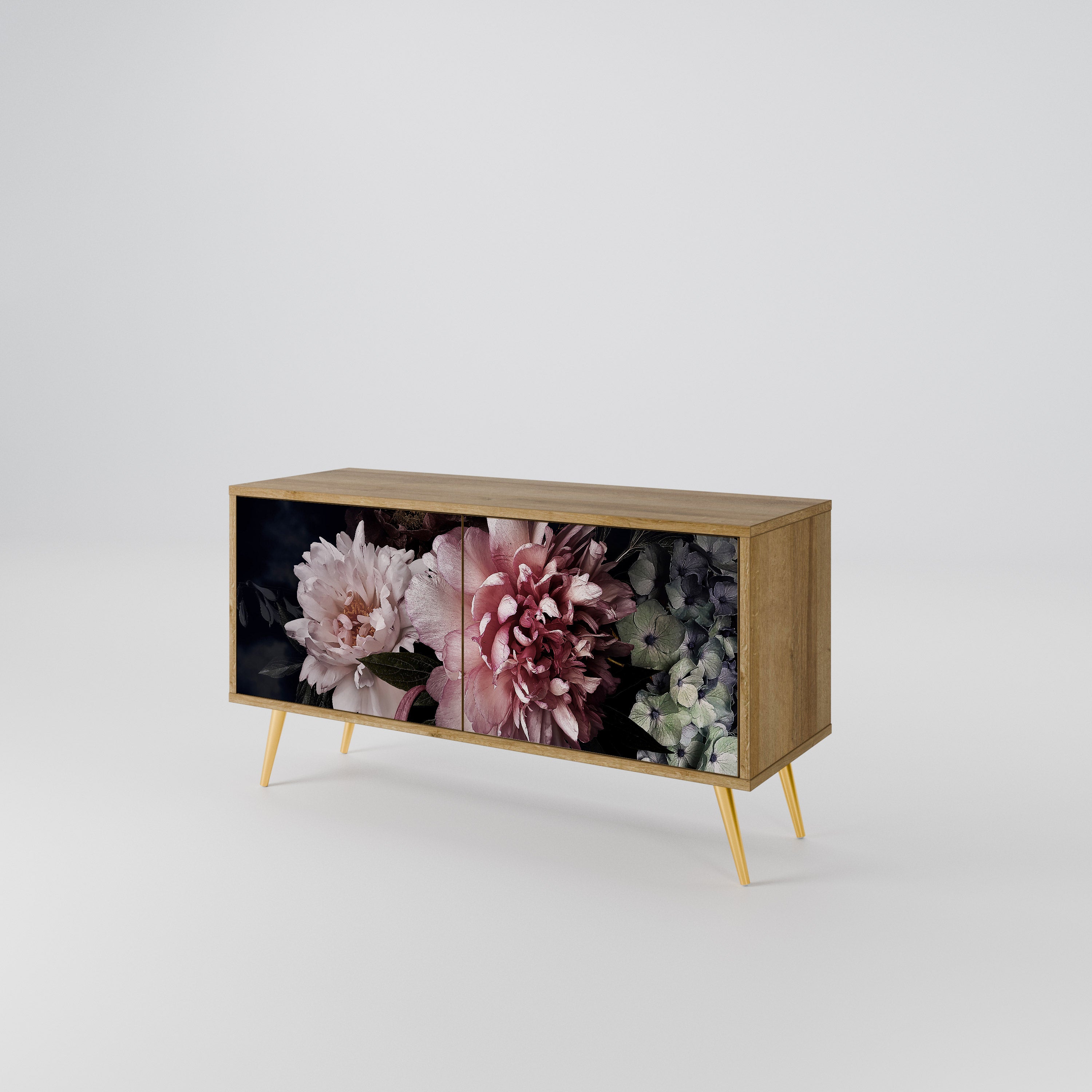 PURE BLOSSOM Compact 2-Door TV Cabinet