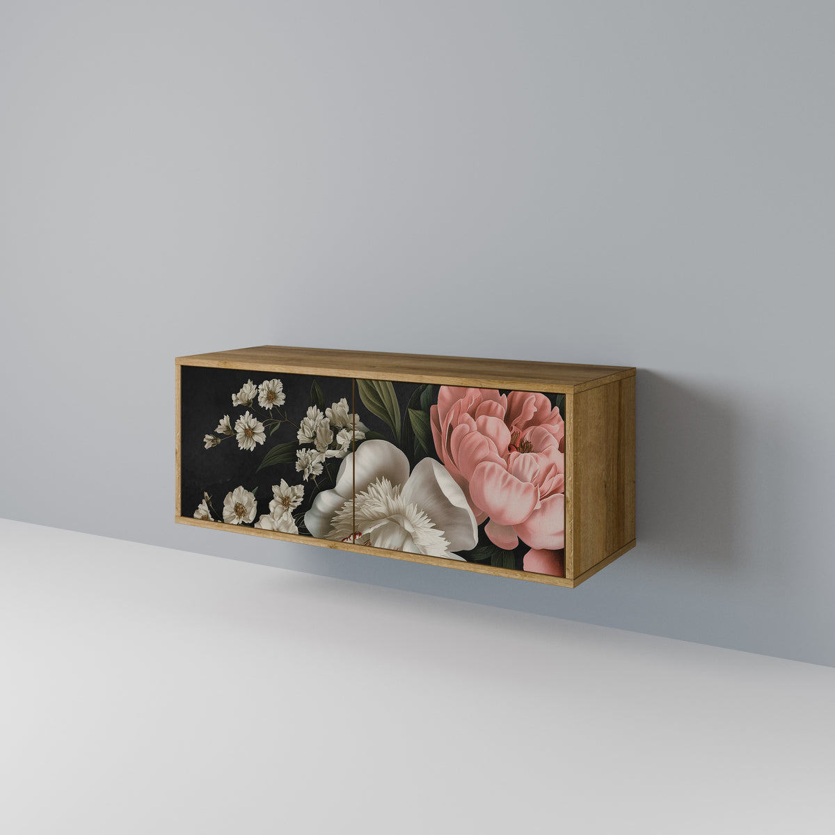 LUSH ELEGANCE Kompaktes 2-türiges TV-Lowboard