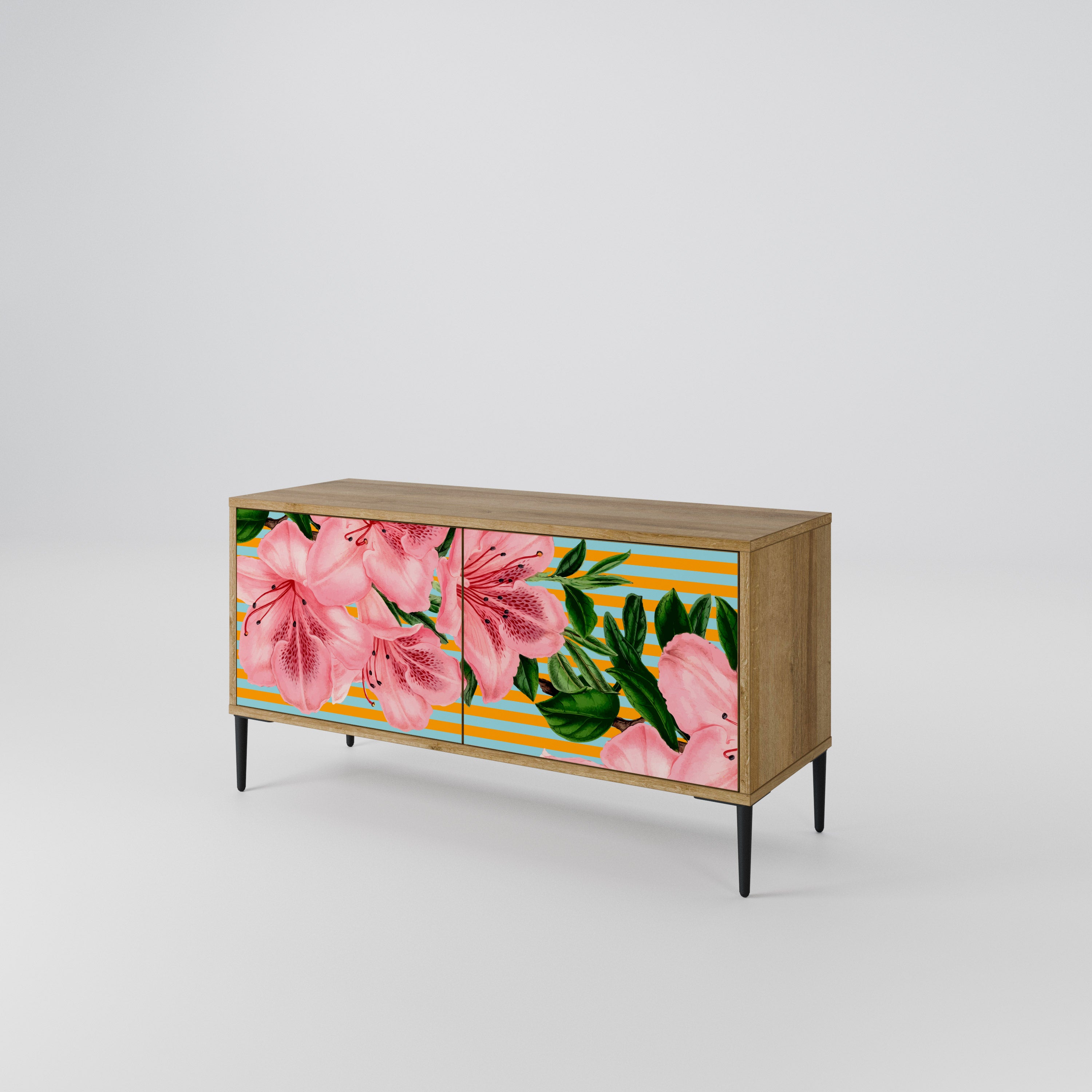 FRAGILE BEAUTY Compact 2-Door TV Cabinet