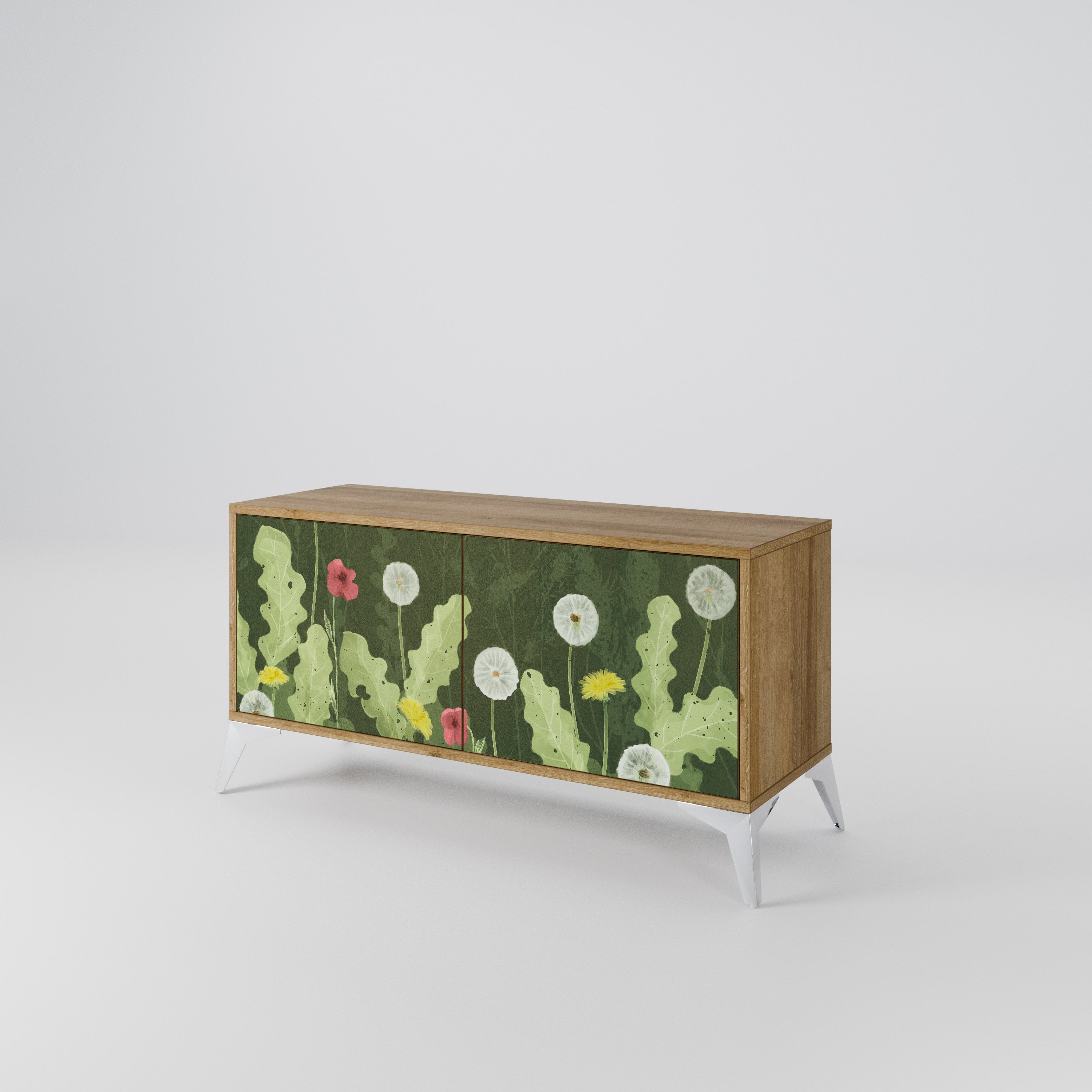 DANDELION AMUSE Compact 2-Door TV Cabinet