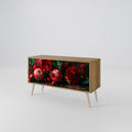 DAHLIAS AND POMEGRANATES Compact 2-Door TV Cabinet
