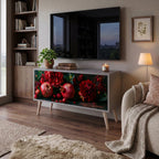 DAHLIAS AND POMEGRANATES Kompaktes 2-türiges TV-Lowboard