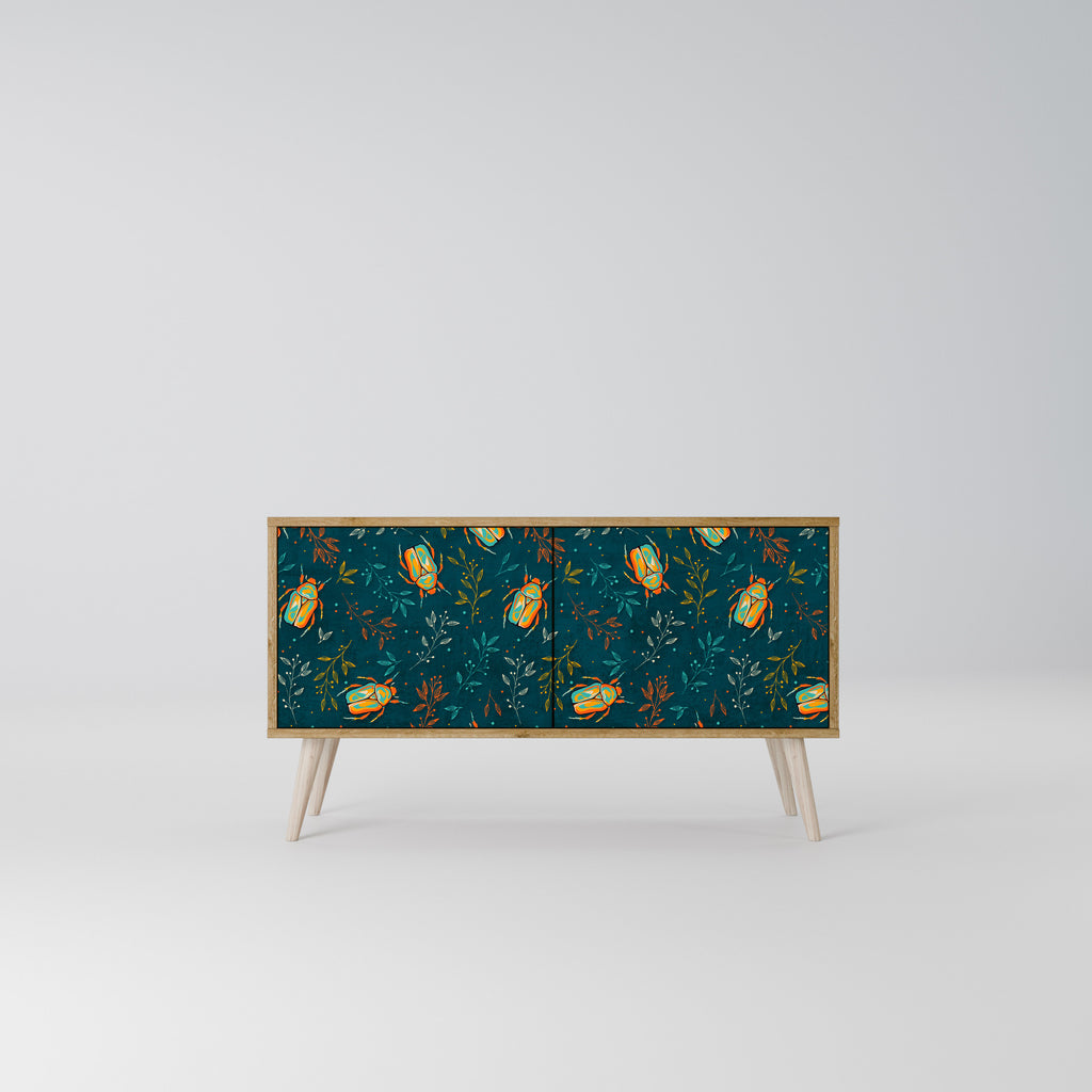 AUTUMN INSECTS Kompaktes 2-türiges TV-Lowboard