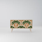 DANCING PREDATORS Kompaktes 2-türiges TV-Lowboard