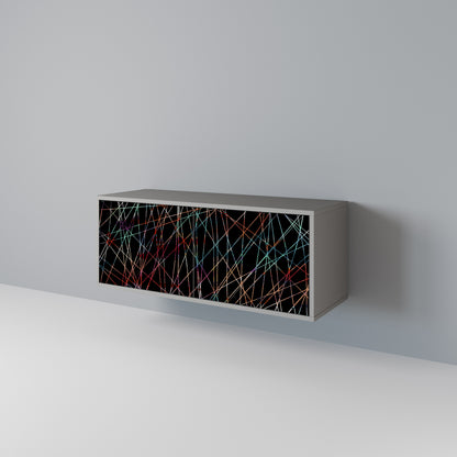 LUMINOUS SNARE Kompaktes 2-türiges TV-Lowboard