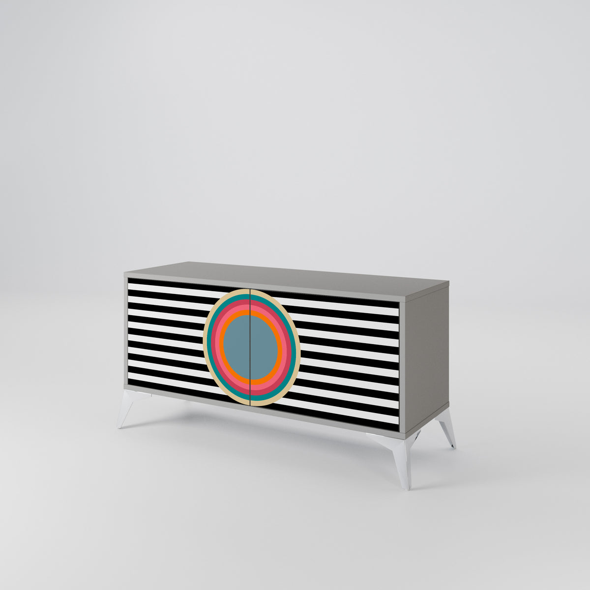 SPECTRA SHOWCASE Kompaktes 2-türiges TV-Lowboard