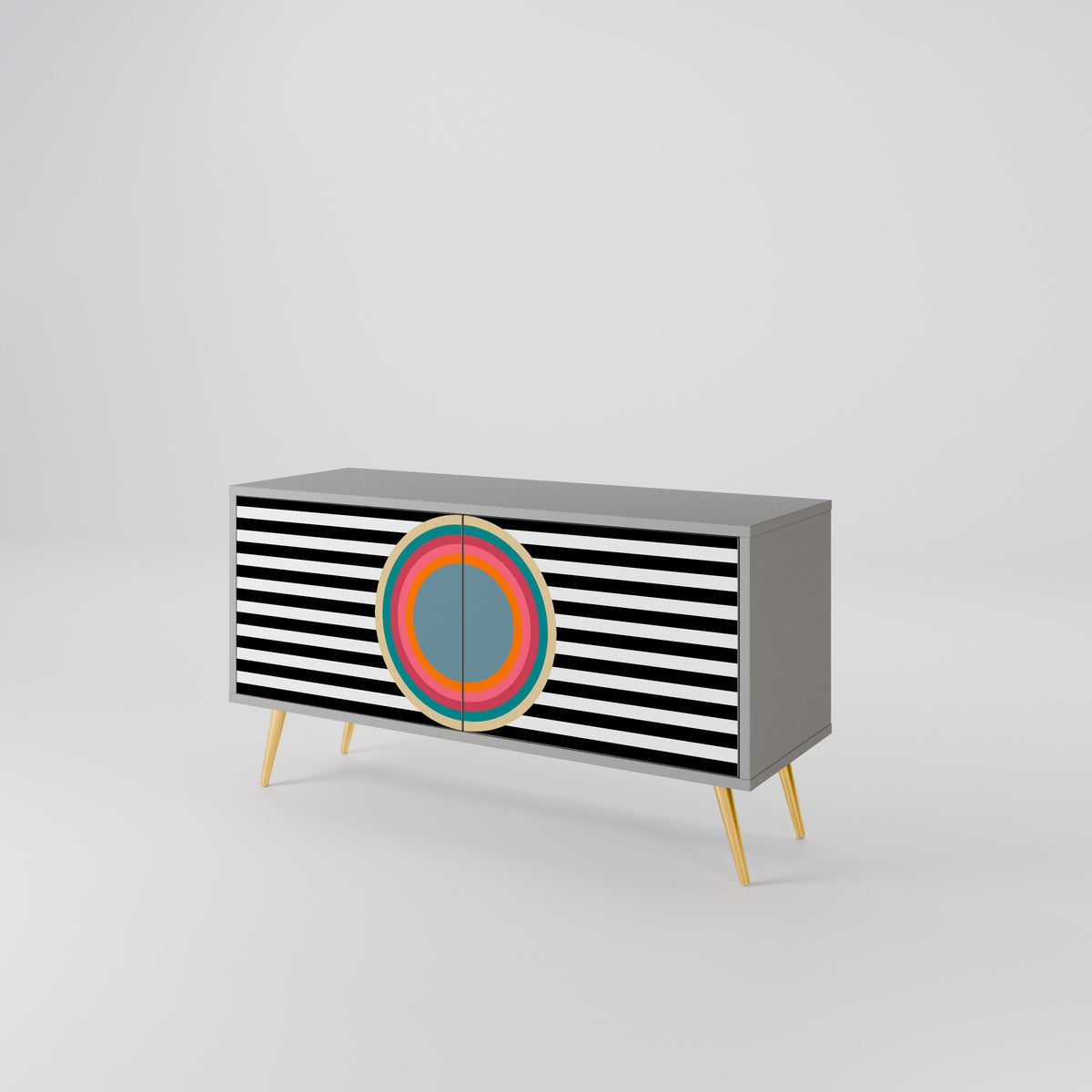 SPECTRA SHOWCASE Kompaktes 2-türiges TV-Lowboard