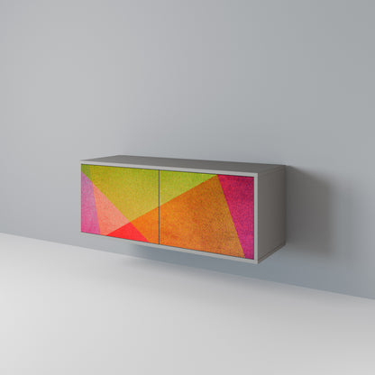 VIVID GEOMETRY Kompaktes 2-türiges TV-Lowboard