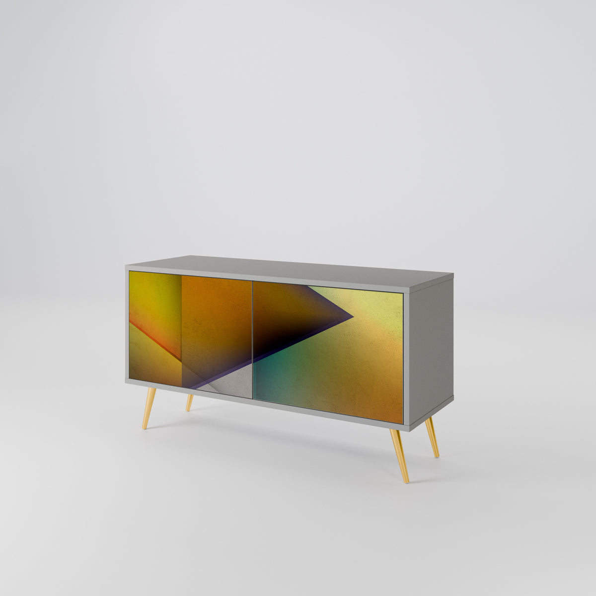 PIERCING SHARPNESS Compact 2-Door TV Cabinet