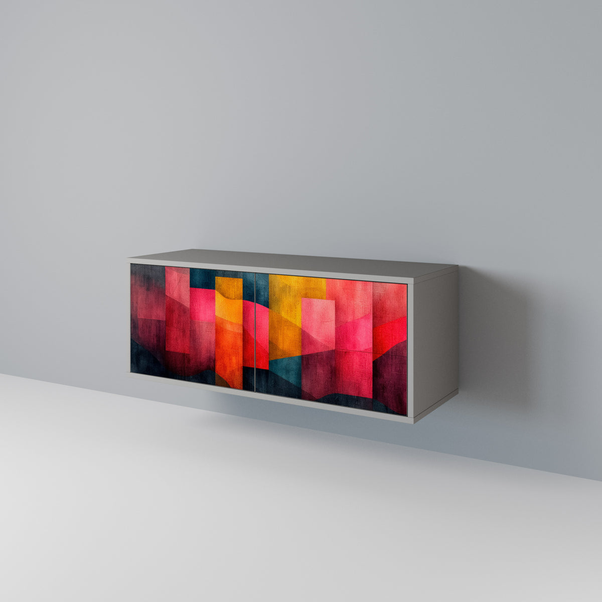 COLORFUL SOUNDS Compact 2-Door TV Cabinet
