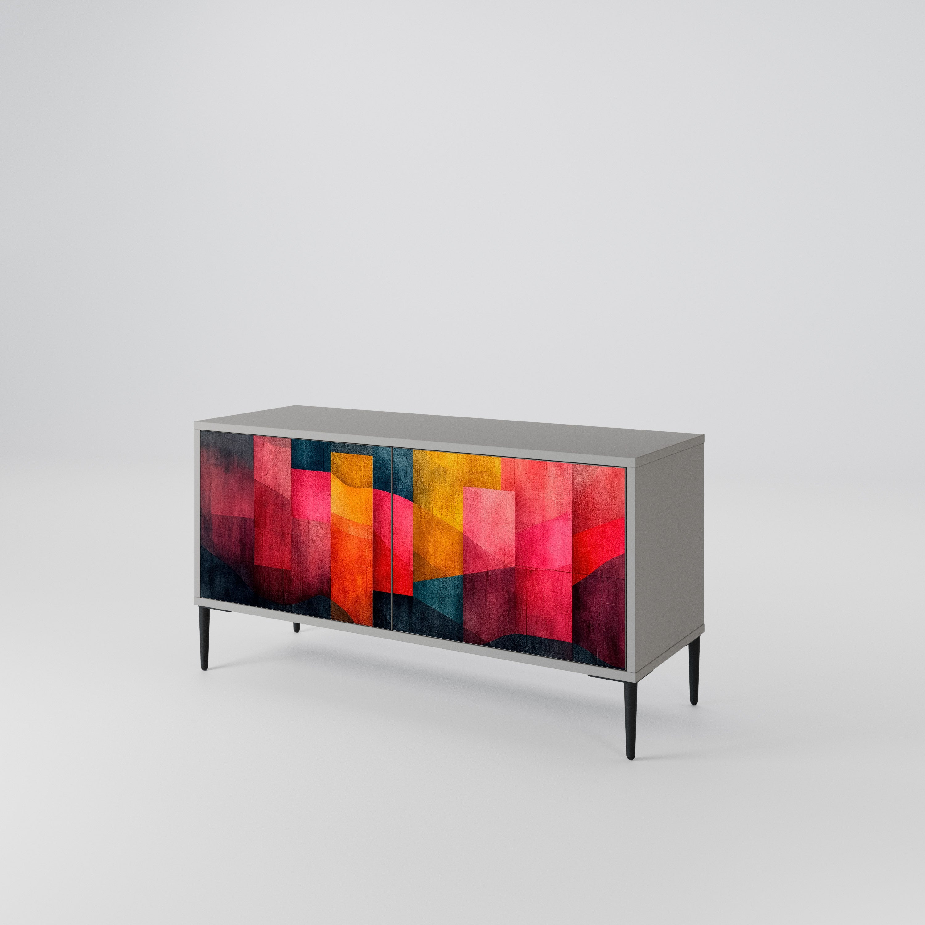 COLORFUL SOUNDS Compact 2-Door TV Cabinet