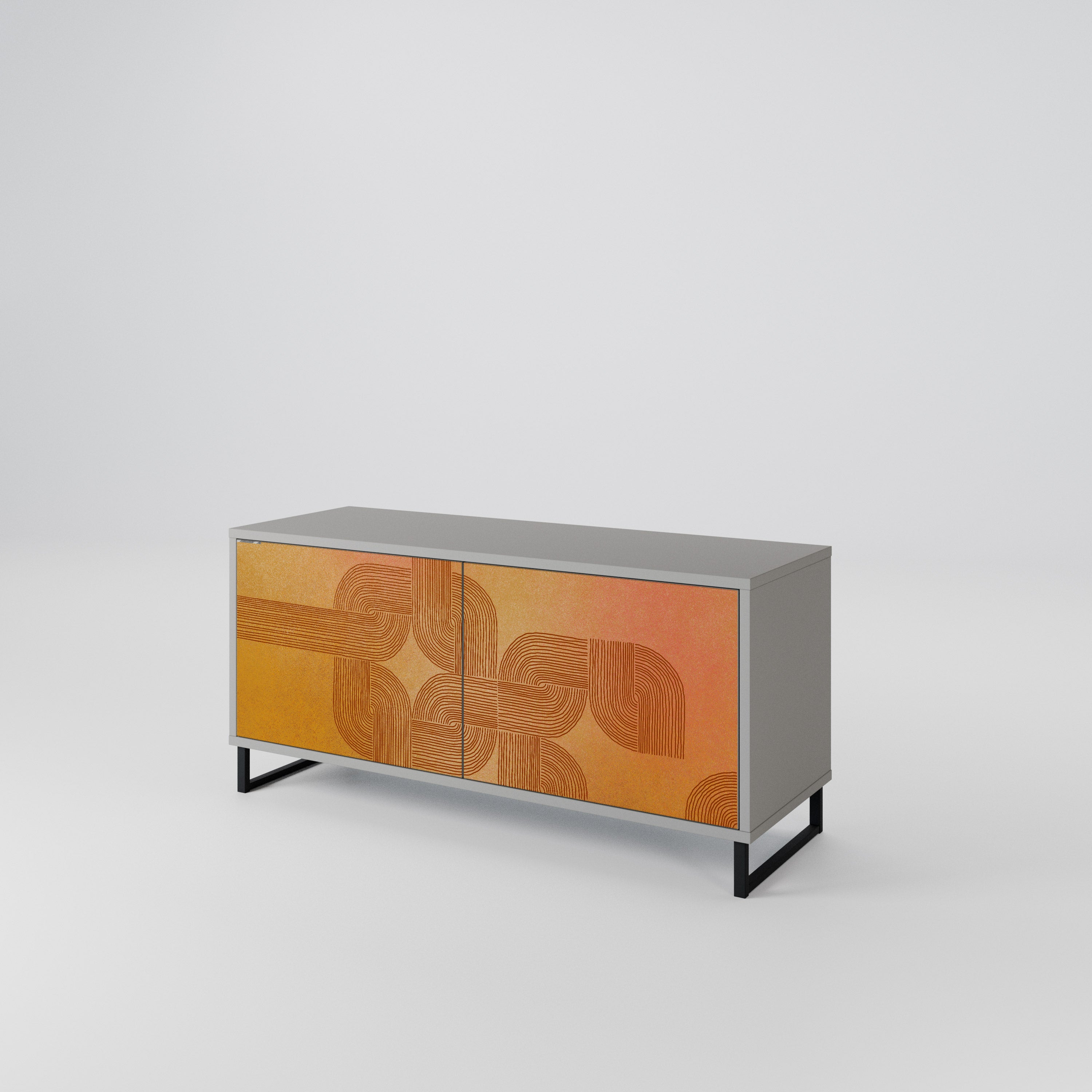 STRENGTHENING RELATION Kompaktes 2-türiges TV-Lowboard