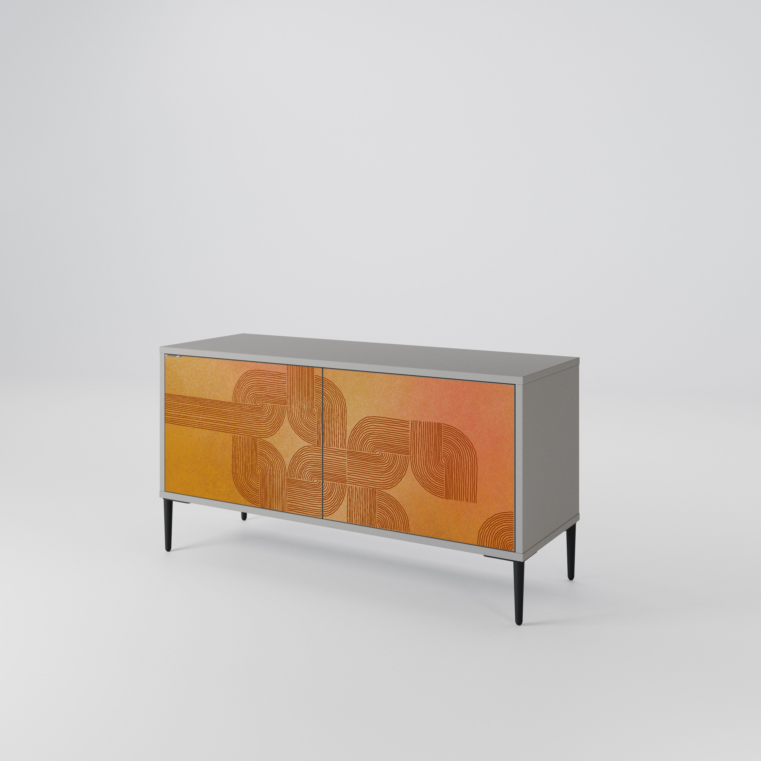 STRENGTHENING RELATION Kompaktes 2-türiges TV-Lowboard