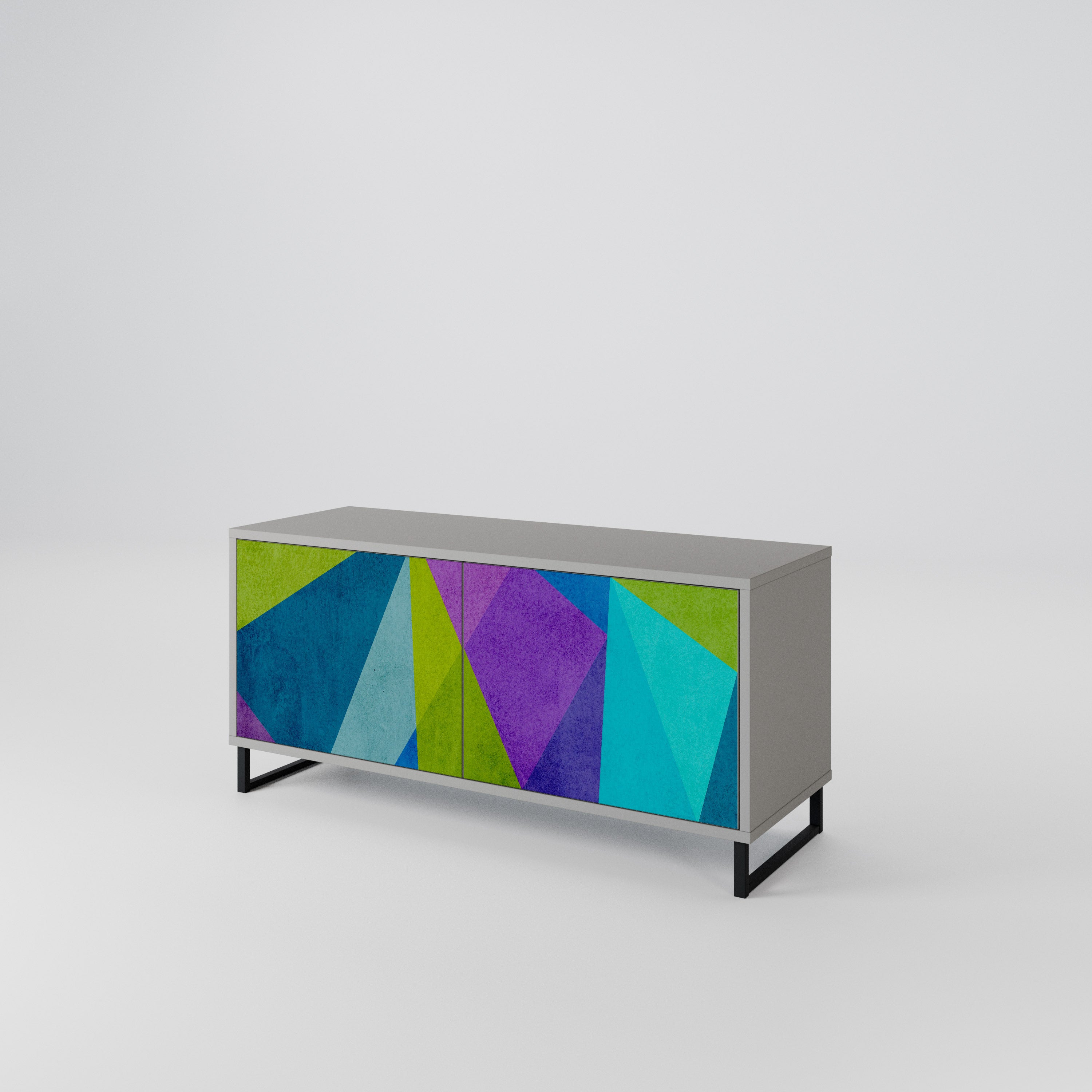 COLD SHOWCASE Kompaktes 2-türiges TV-Lowboard