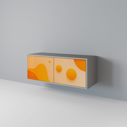 ORANGE ARRANGEMENT Kompaktes 2-türiges TV-Lowboard
