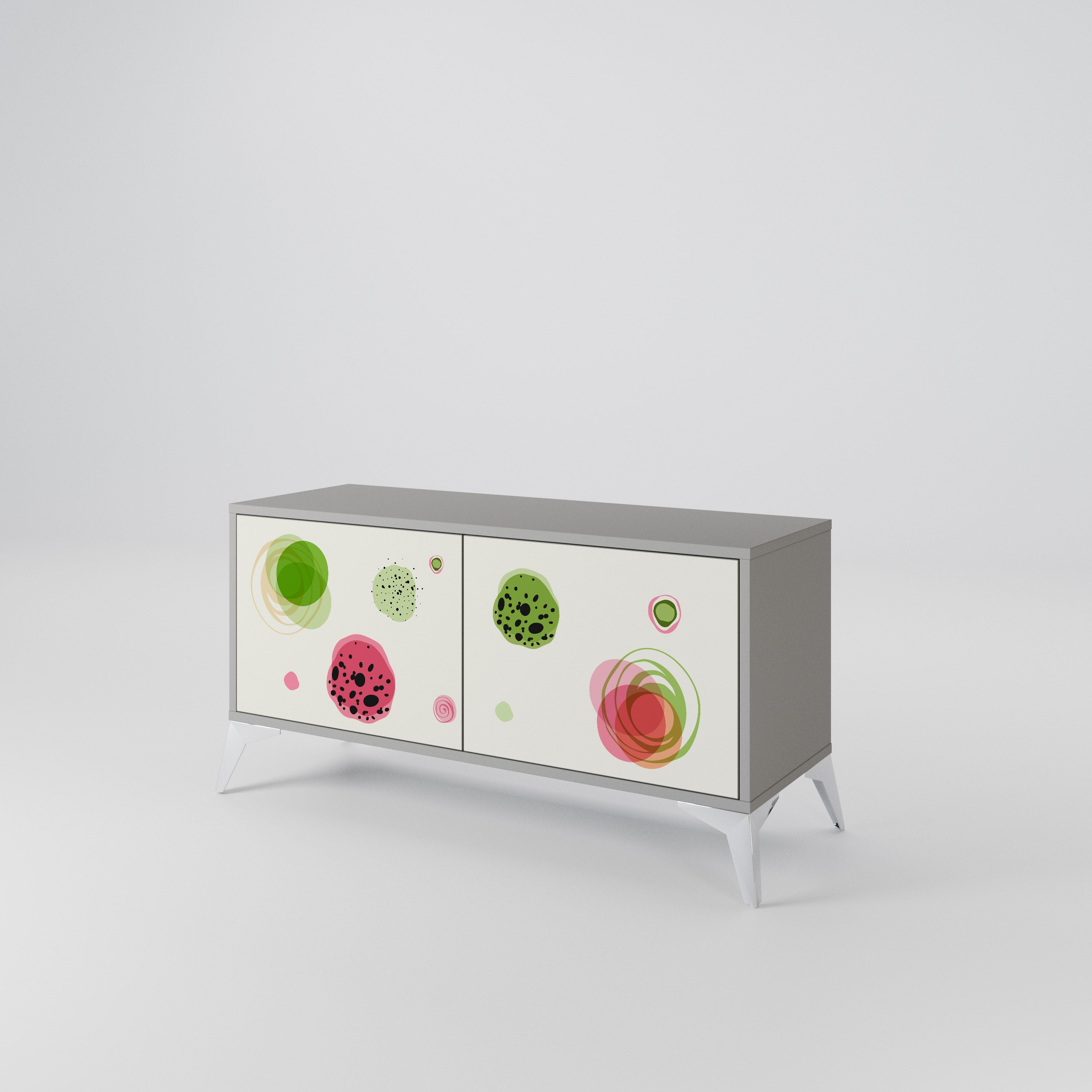 COLORFUL COSMOS Kompaktes 2-türiges TV-Lowboard