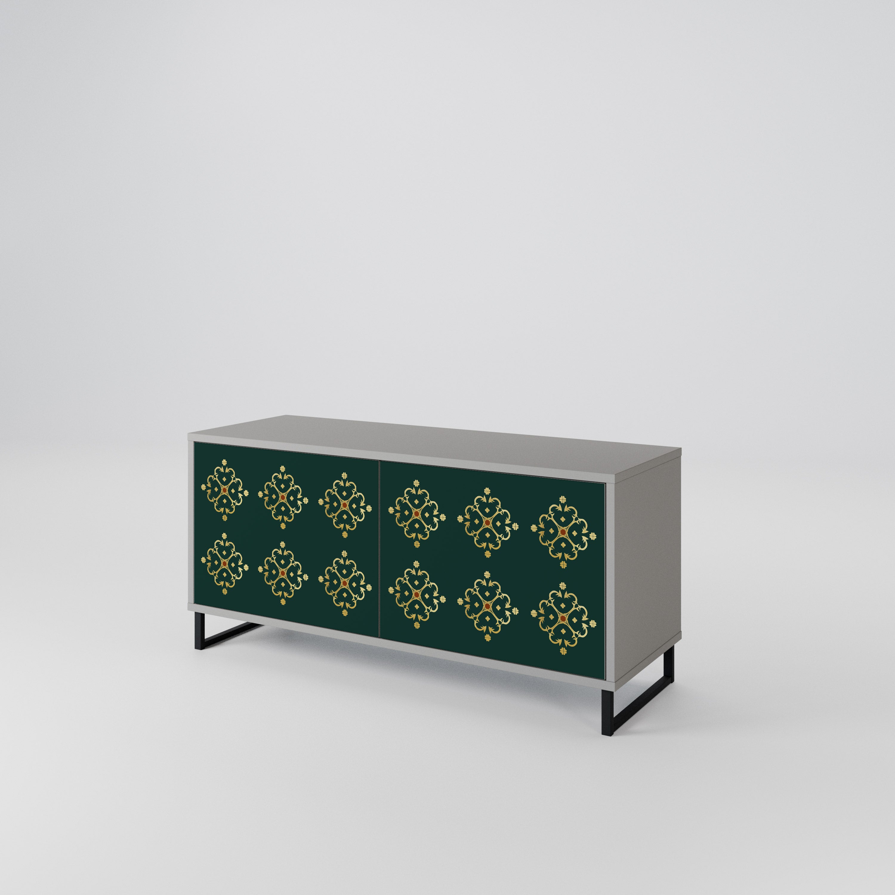 ROYAL MEDALLION Kompaktes 2-türiges TV-Lowboard