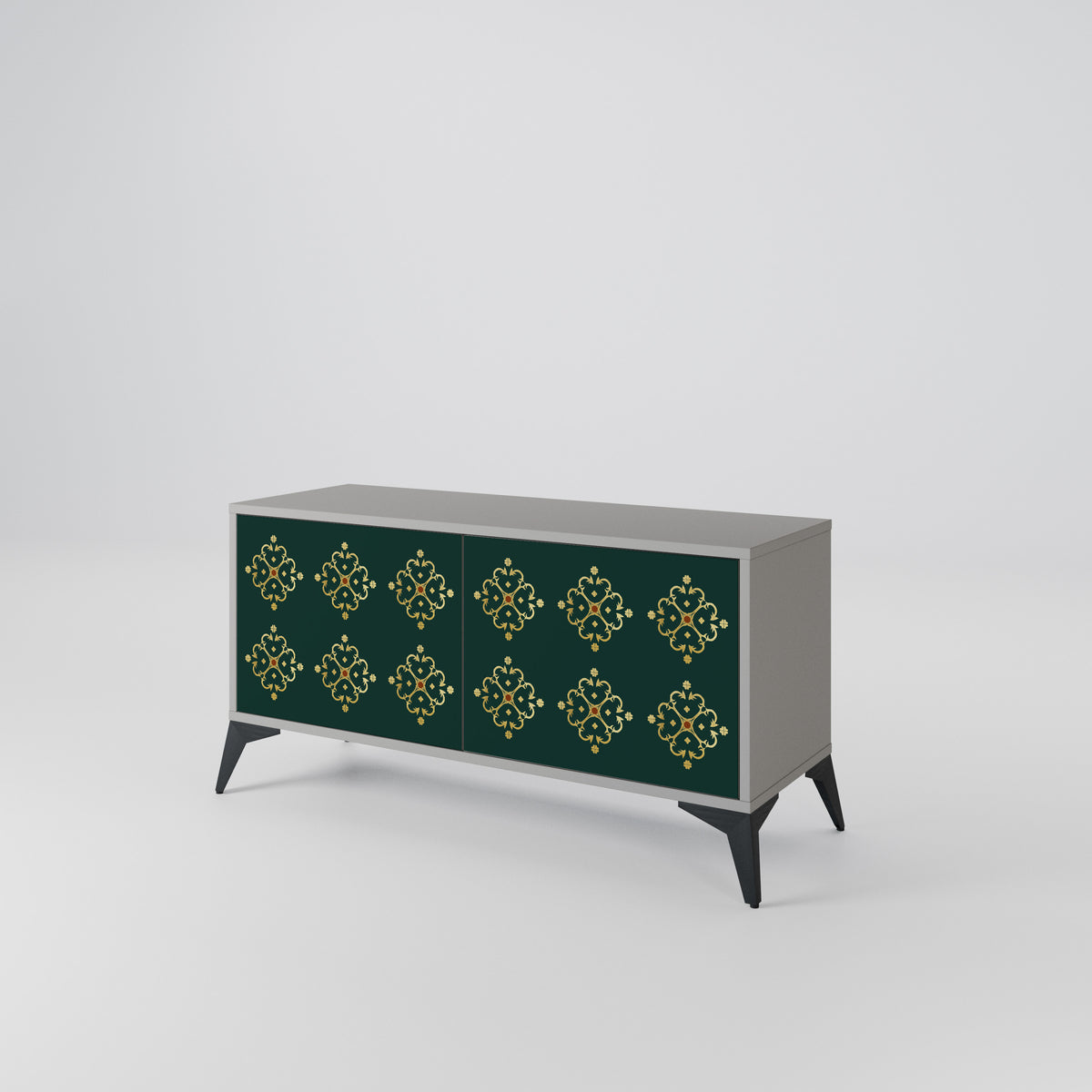 ROYAL MEDALLION Compact 2-Door TV Cabinet