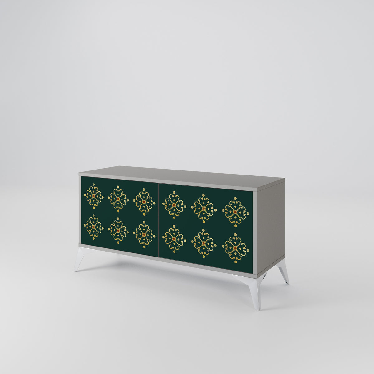 ROYAL MEDALLION Compact 2-Door TV Cabinet