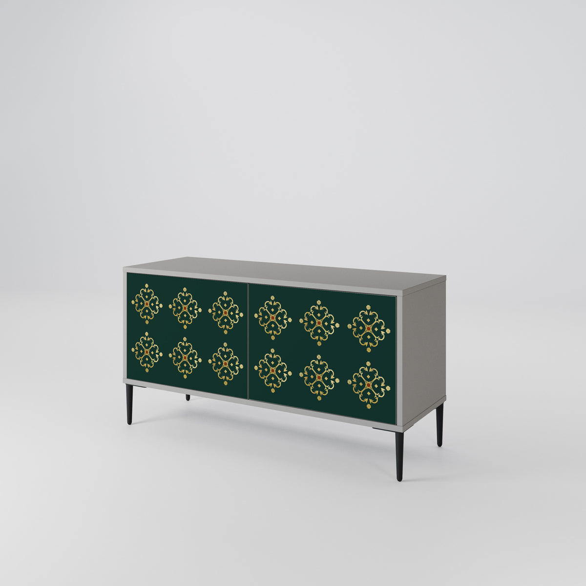 ROYAL MEDALLION Compact 2-Door TV Cabinet
