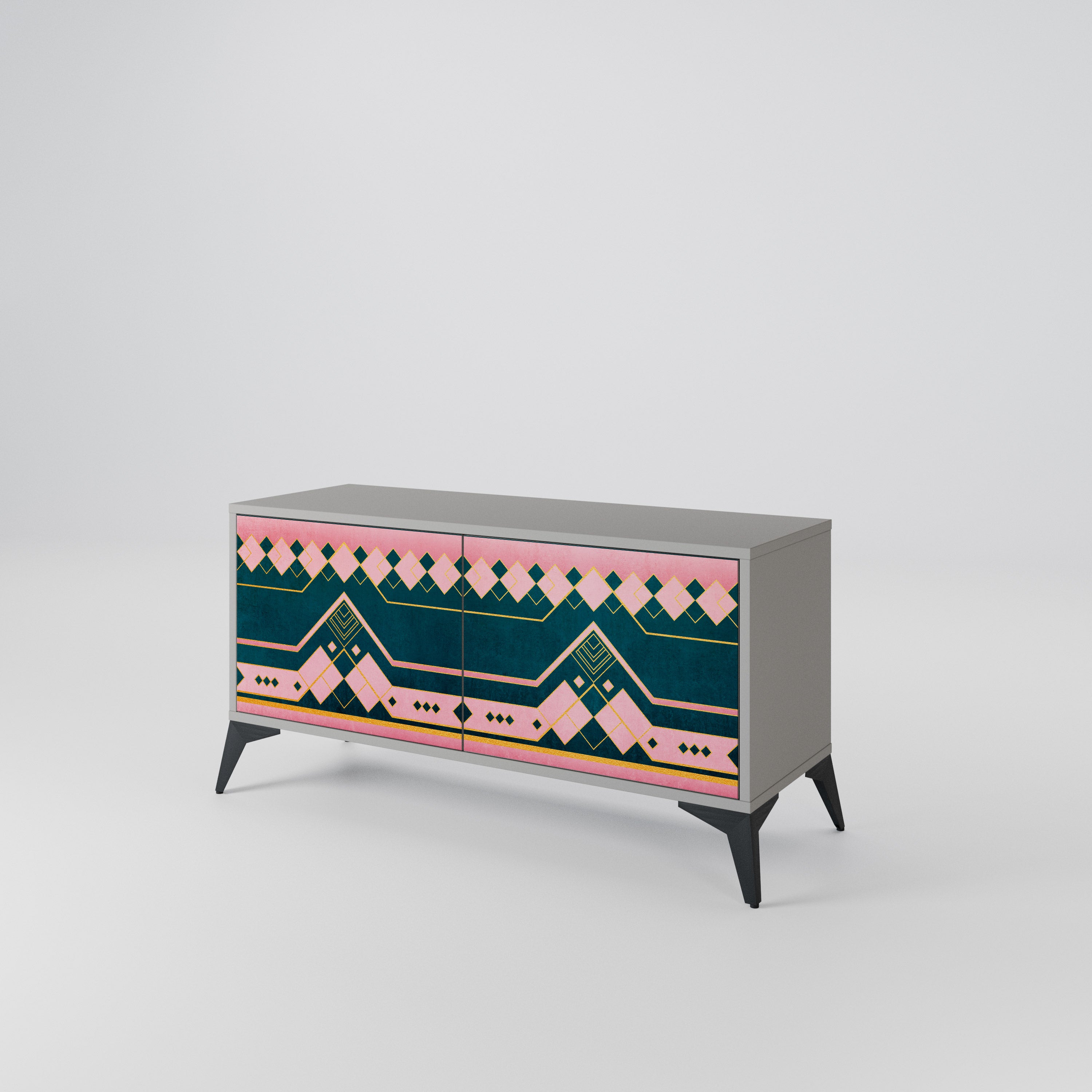 ROYAL COMPOSITION Kompaktes 2-türiges TV-Lowboard