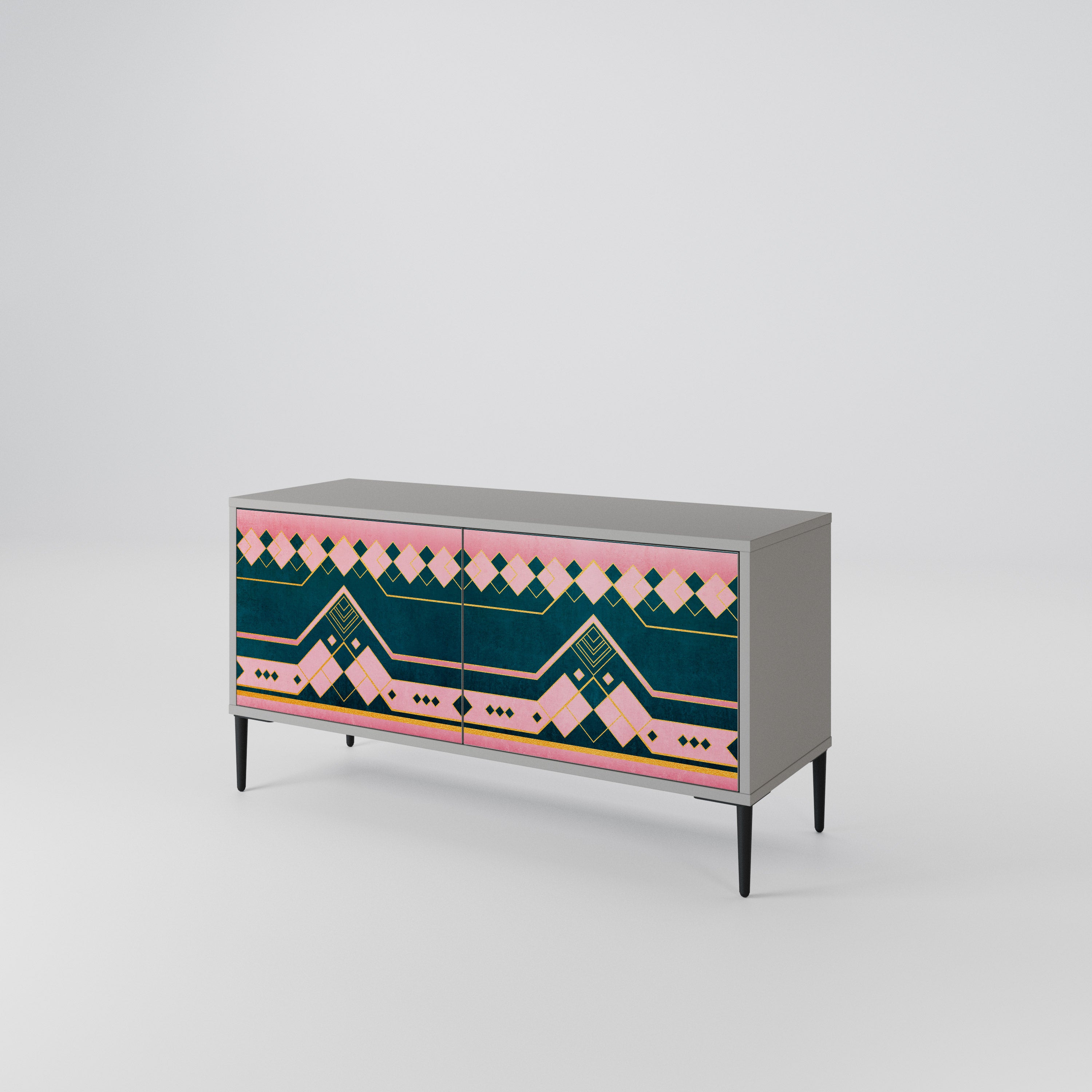 ROYAL COMPOSITION Kompaktes 2-türiges TV-Lowboard