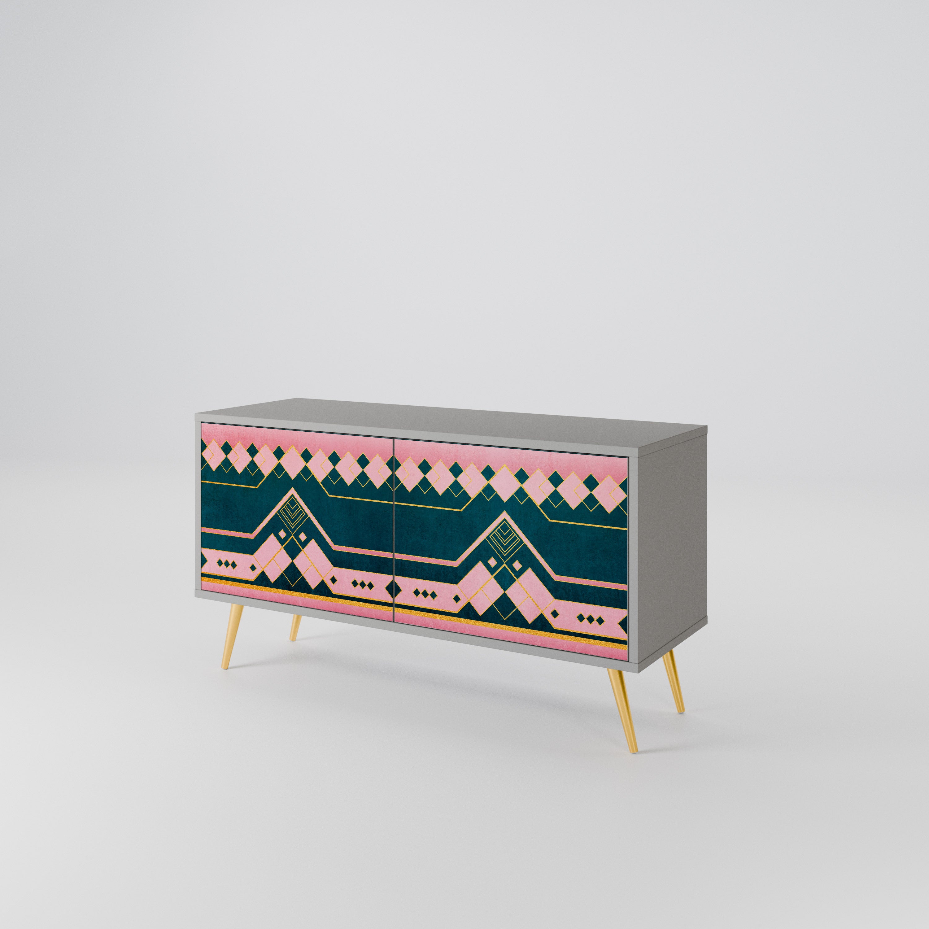 ROYAL COMPOSITION Kompaktes 2-türiges TV-Lowboard