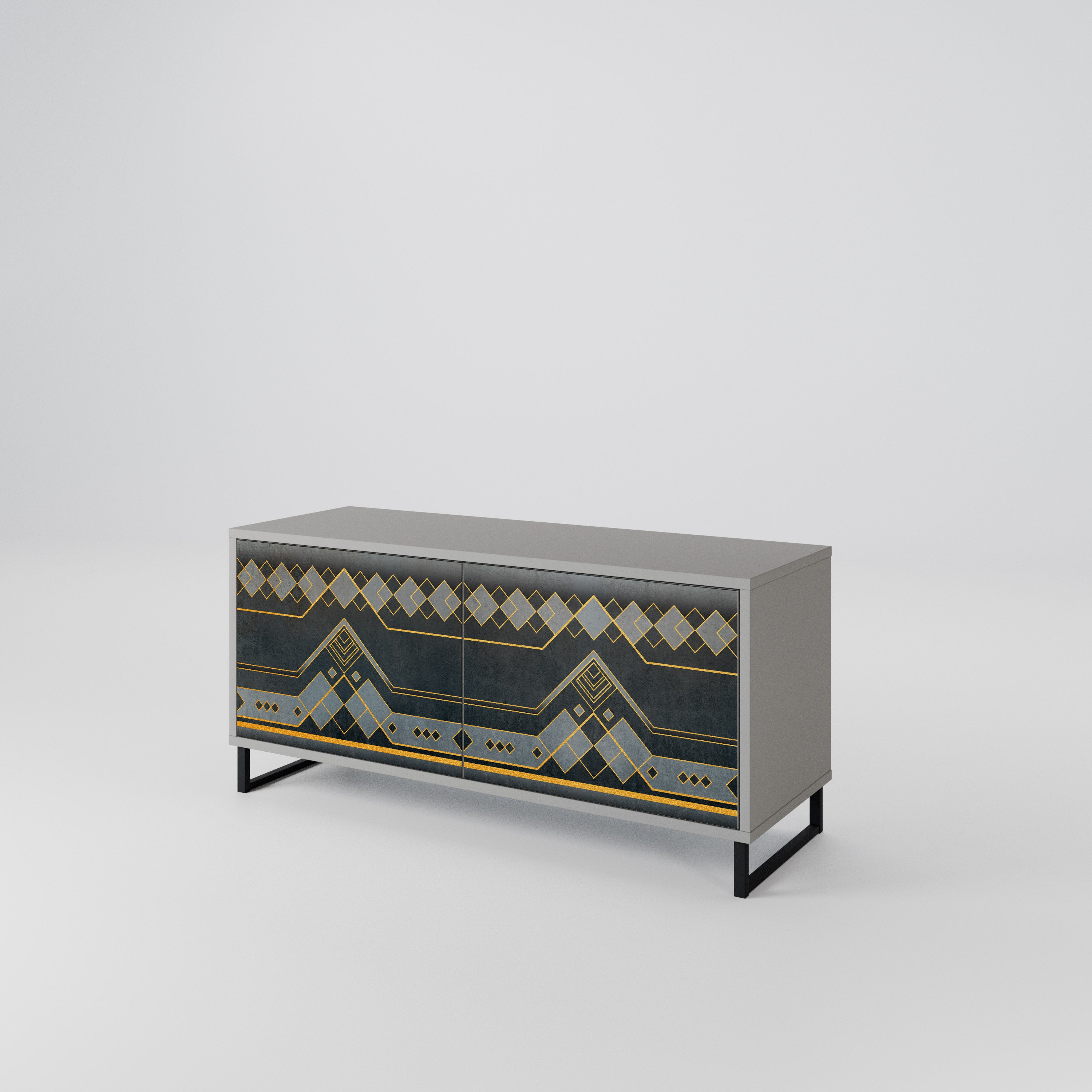 ROYAL ORDINARINESS Kompaktes 2-türiges TV-Lowboard