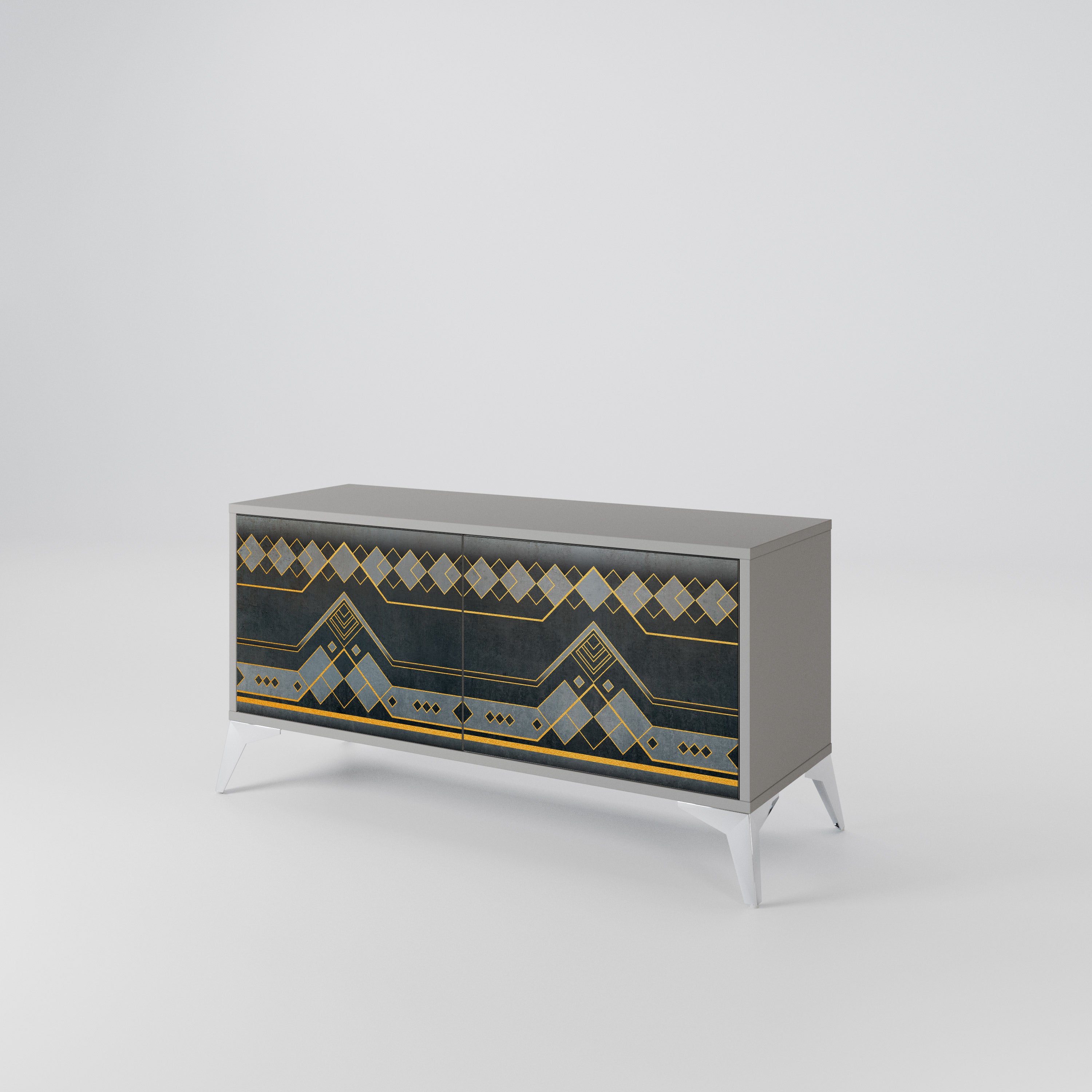 ROYAL ORDINARINESS Kompaktes 2-türiges TV-Lowboard