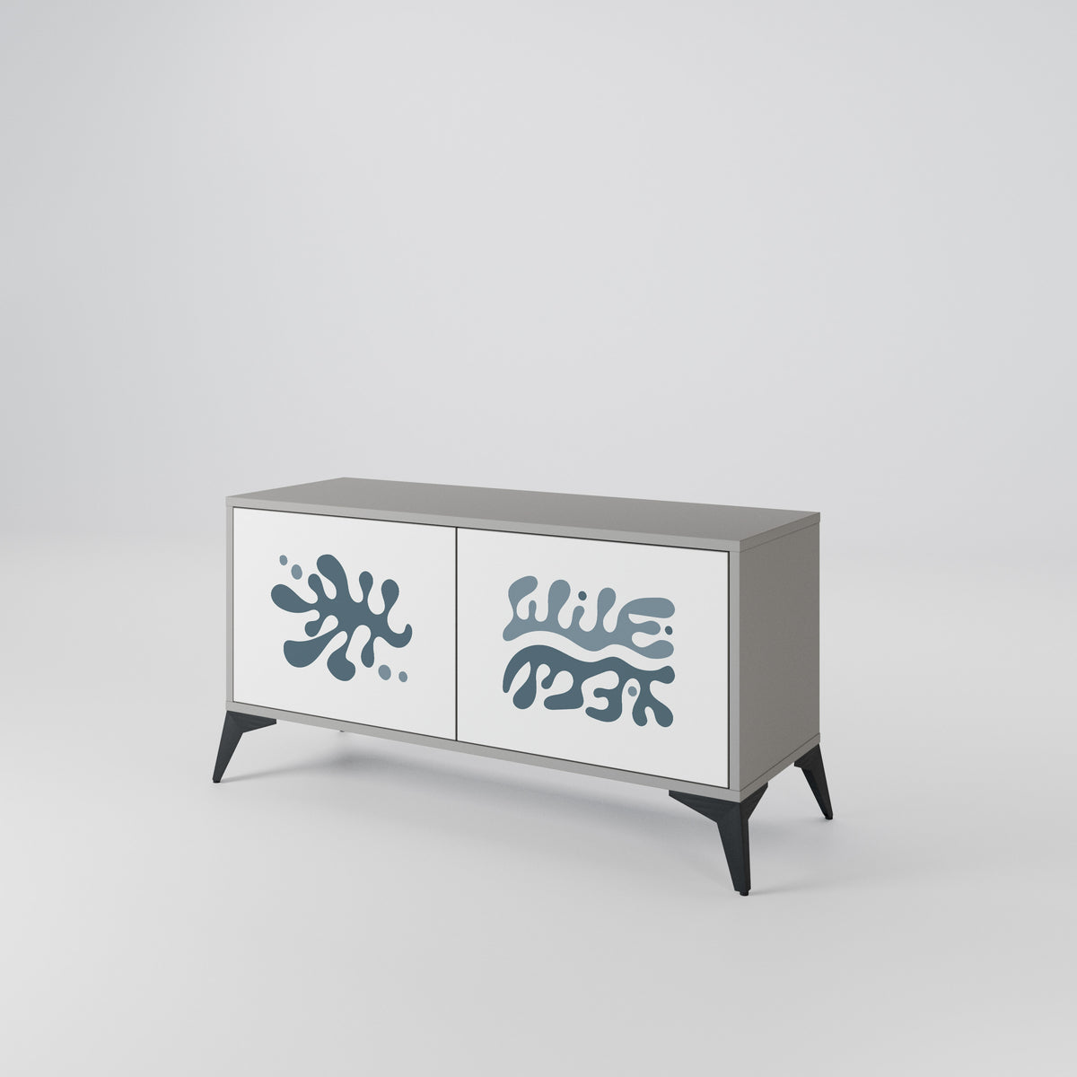 WONDERLAND VEGETATION Compact 2-Door TV Cabinet