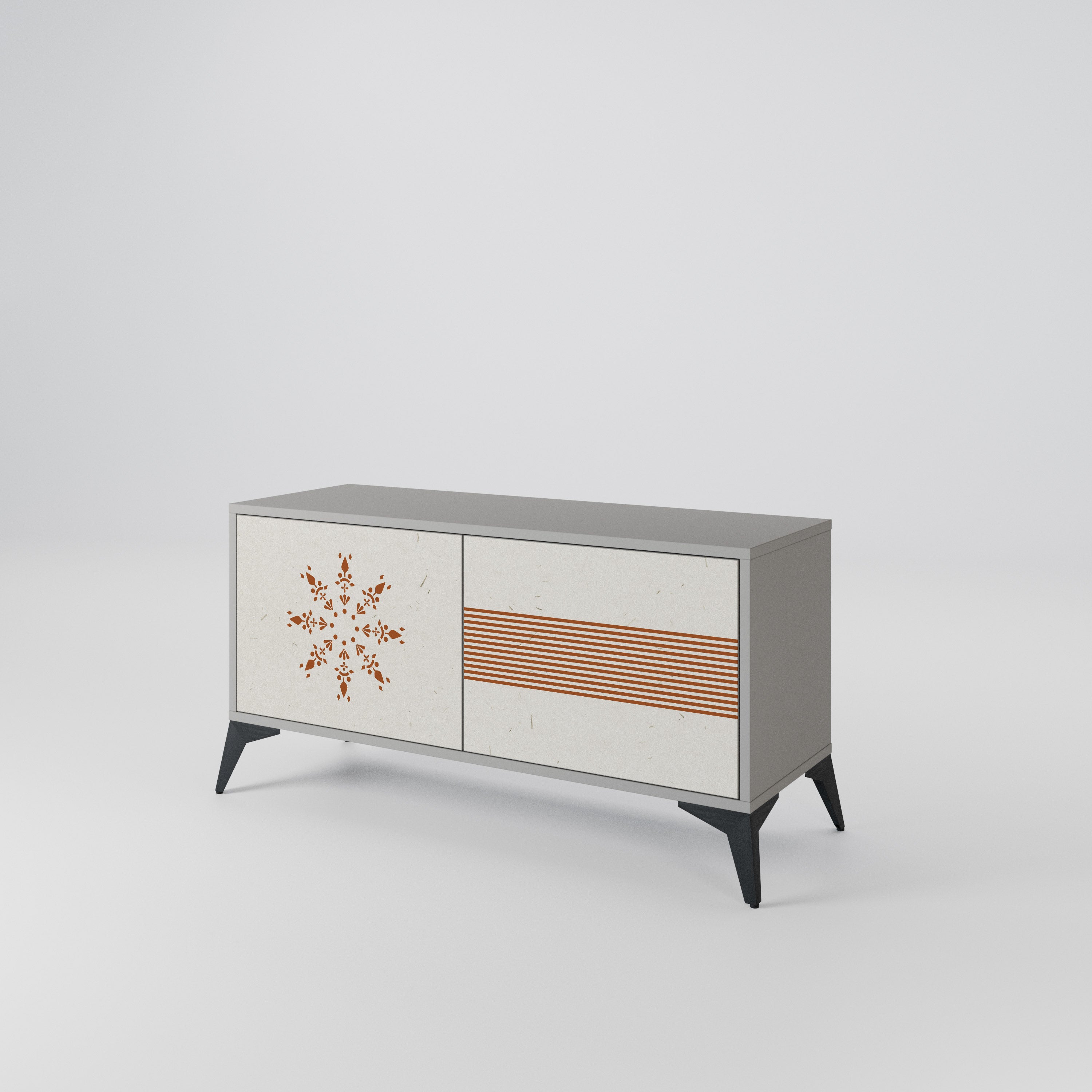 DAILY HARMONY Kompaktes 2-türiges TV-Lowboard