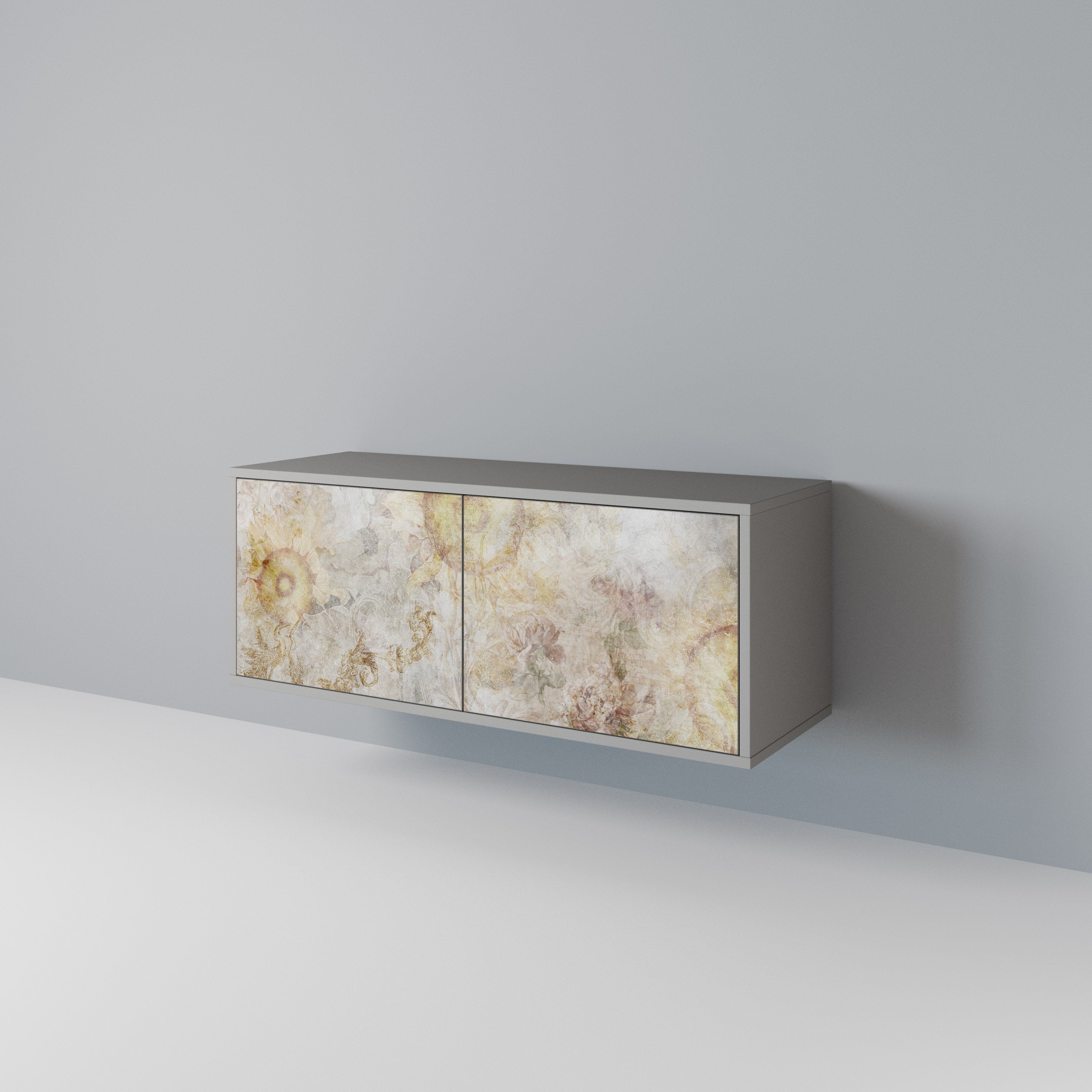 SUNFLOWER BLUR Kompaktes 2-türiges TV-Lowboard