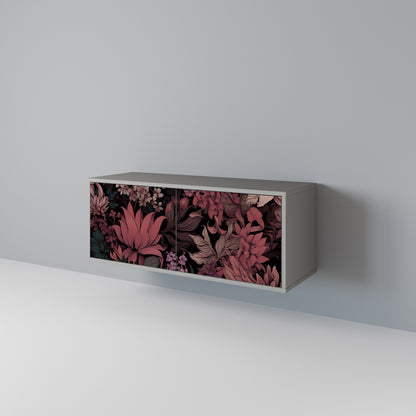 FLORAL WHISPER Kompaktes 2-türiges TV-Lowboard