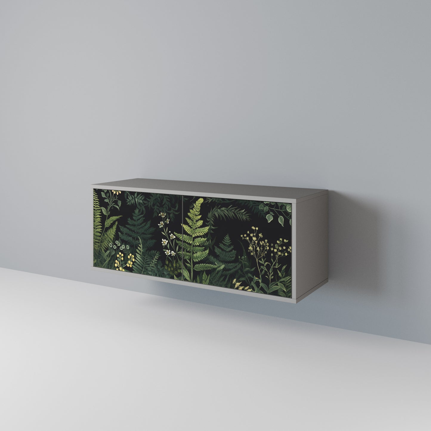 FERN FLOWERS Kompaktes 2-türiges TV-Lowboard