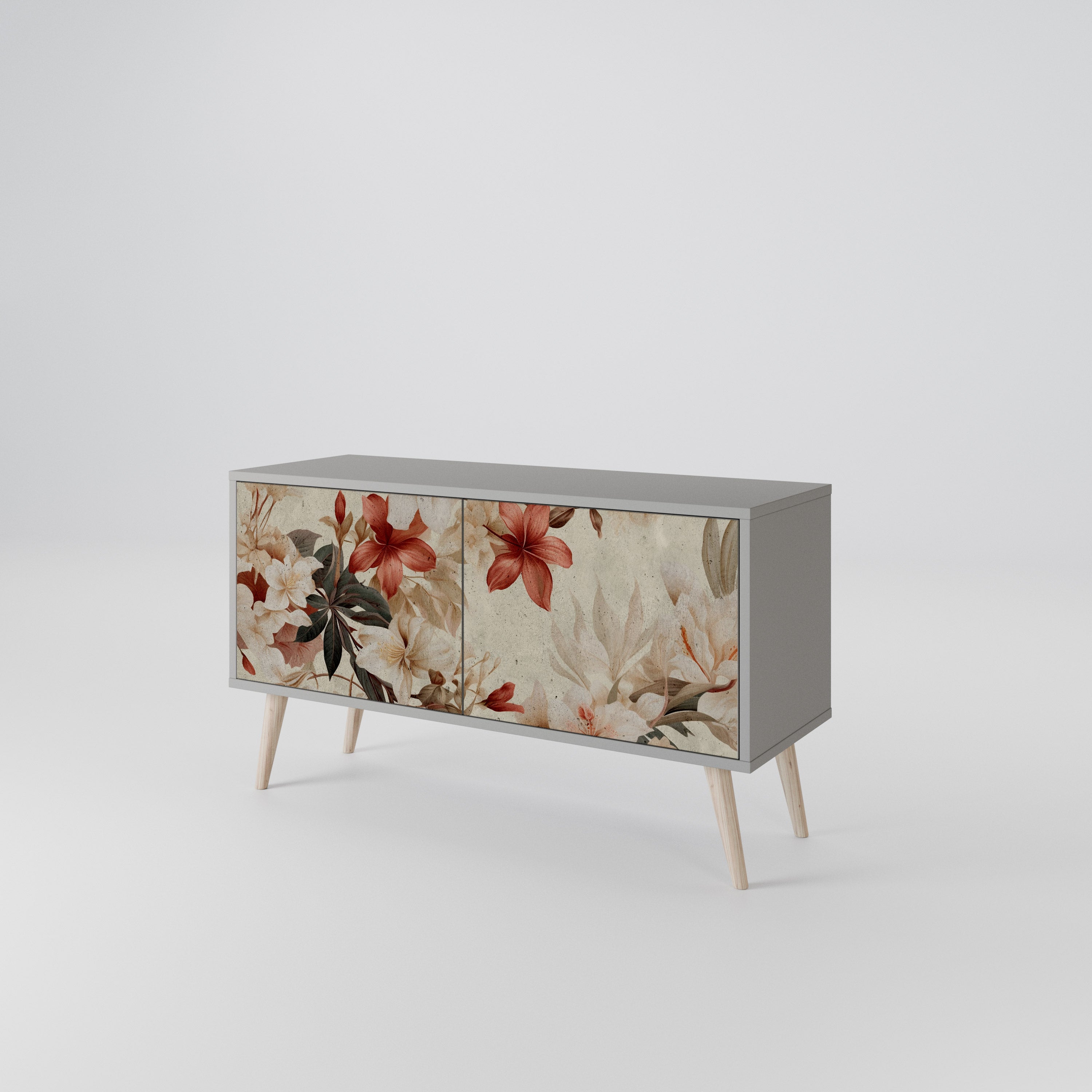 PETAL HARMONY Kompaktes 2-türiges TV-Lowboard