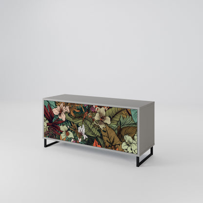 BOTANICAL EMERGENCE Kompaktes 2-türiges TV-Lowboard