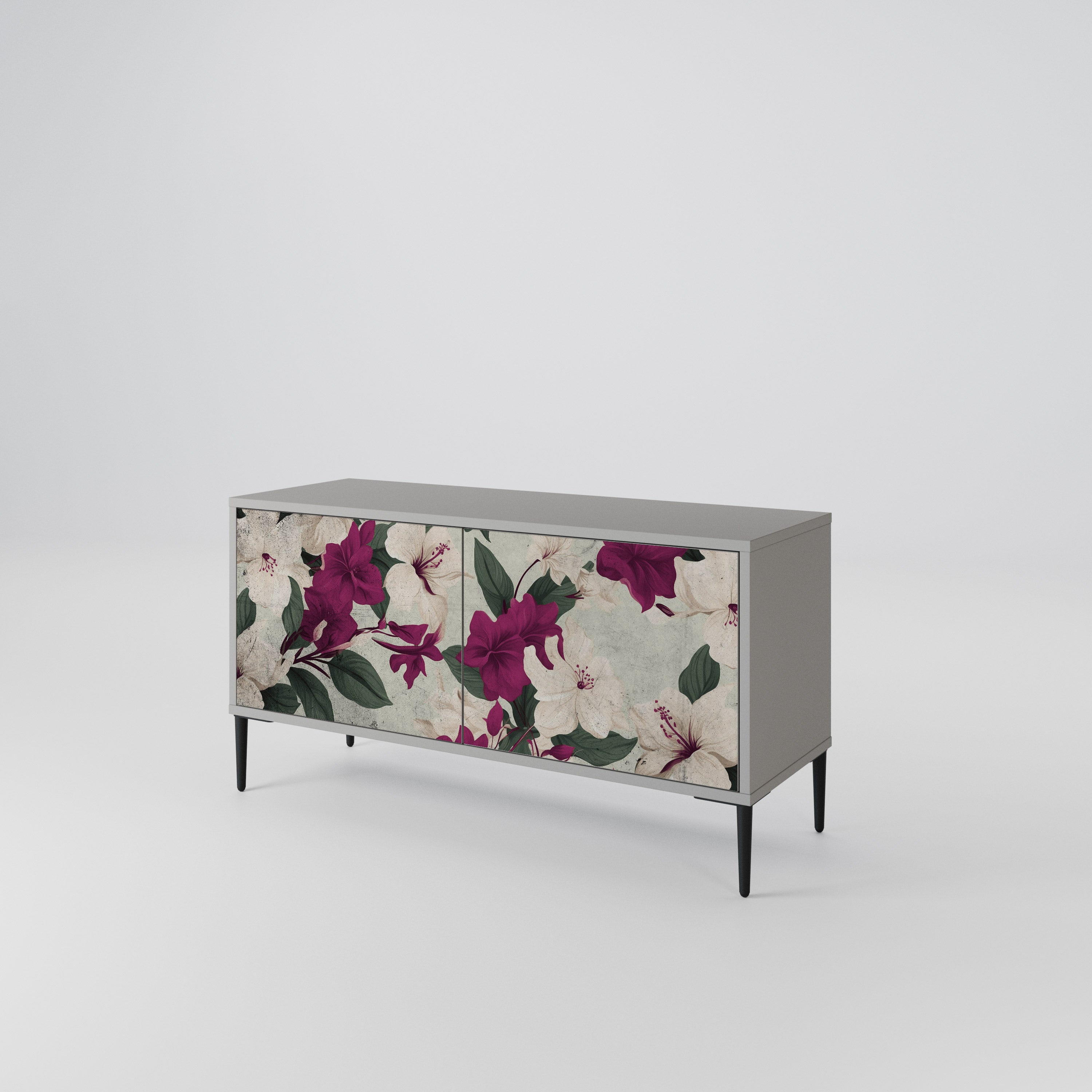 FLOWERET DREAM Kompaktes 2-türiges TV-Lowboard