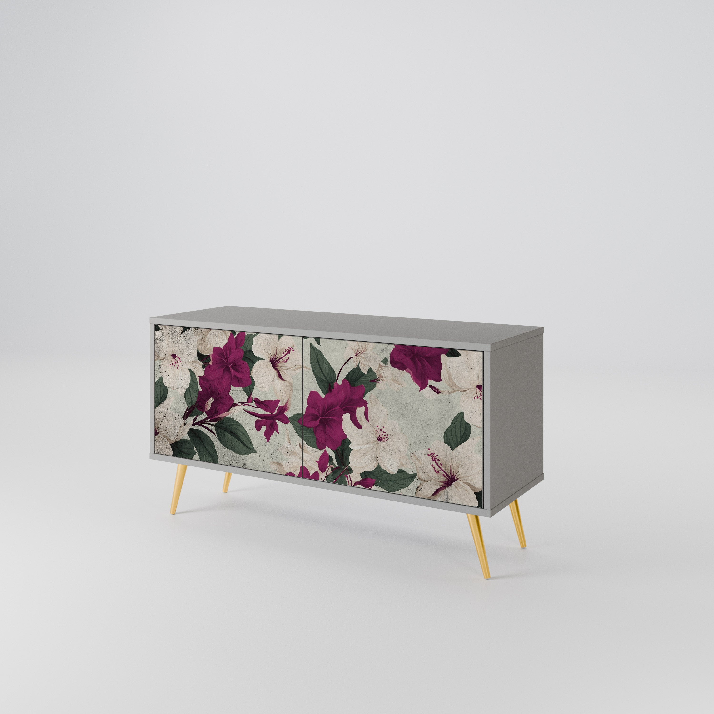 FLOWERET DREAM Kompaktes 2-türiges TV-Lowboard