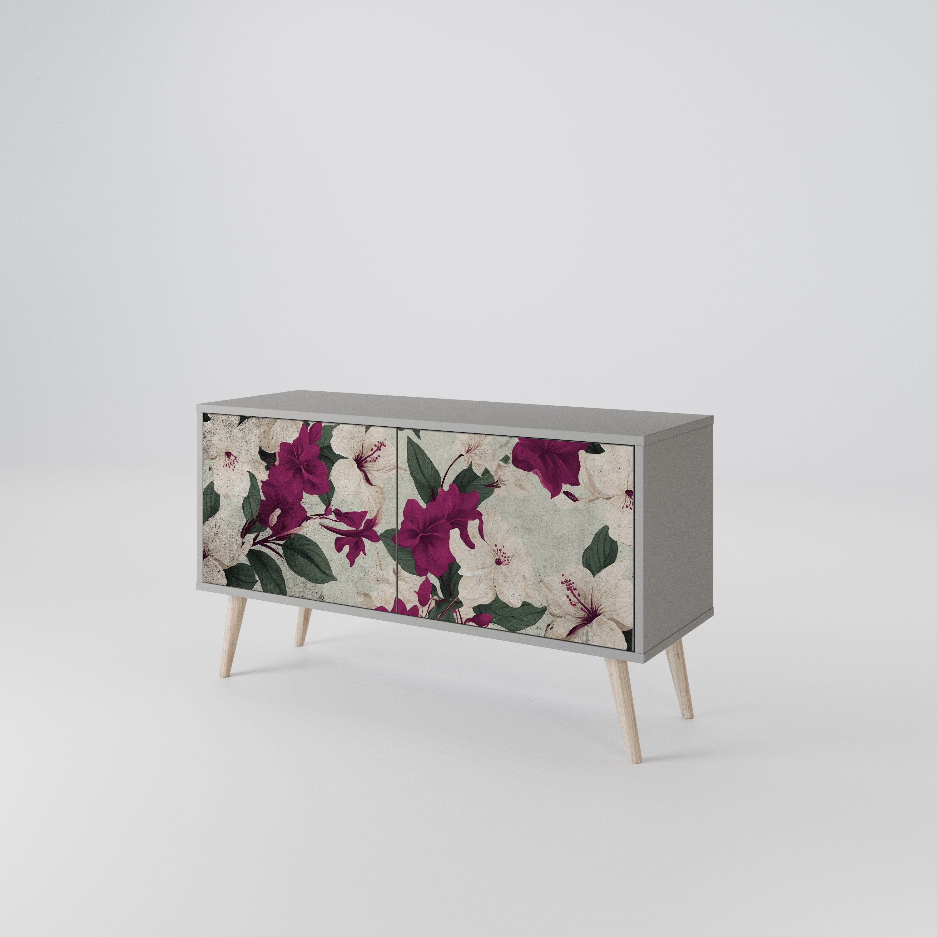 FLOWERET DREAM Kompaktes 2-türiges TV-Lowboard