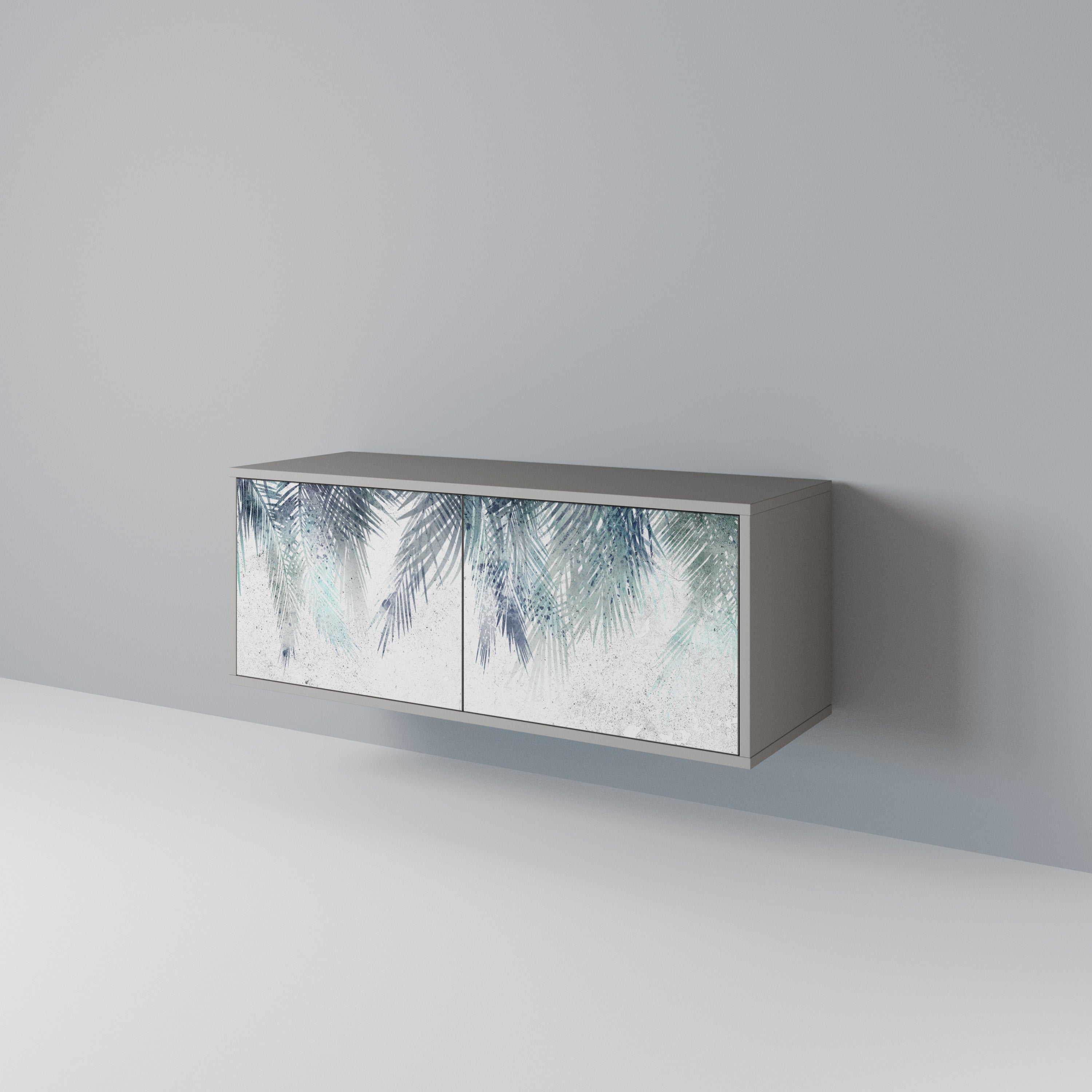 PALM VEIL Kompaktes 2-türiges TV-Lowboard