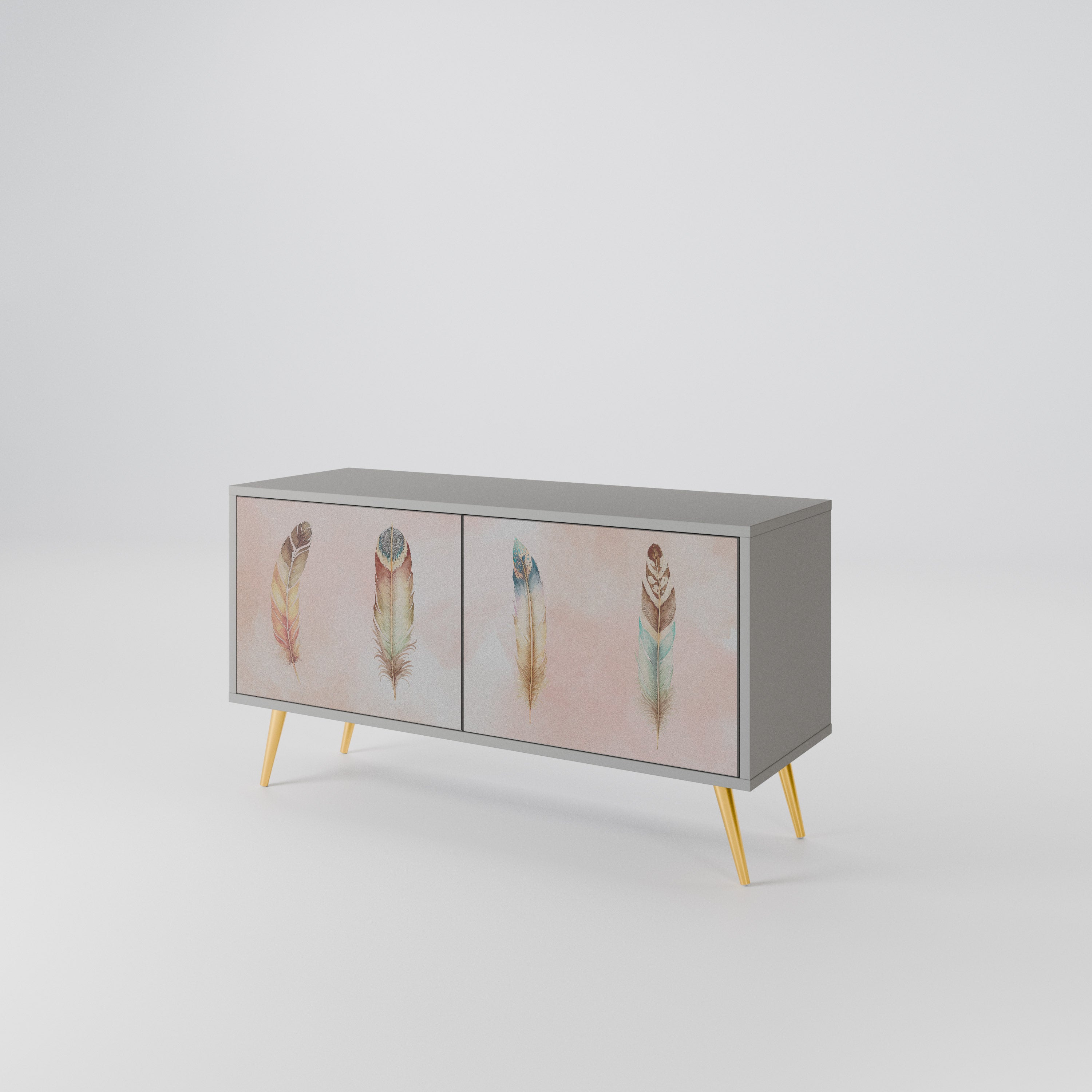 THE DELIQUESCE Kompaktes 2-türiges TV-Lowboard