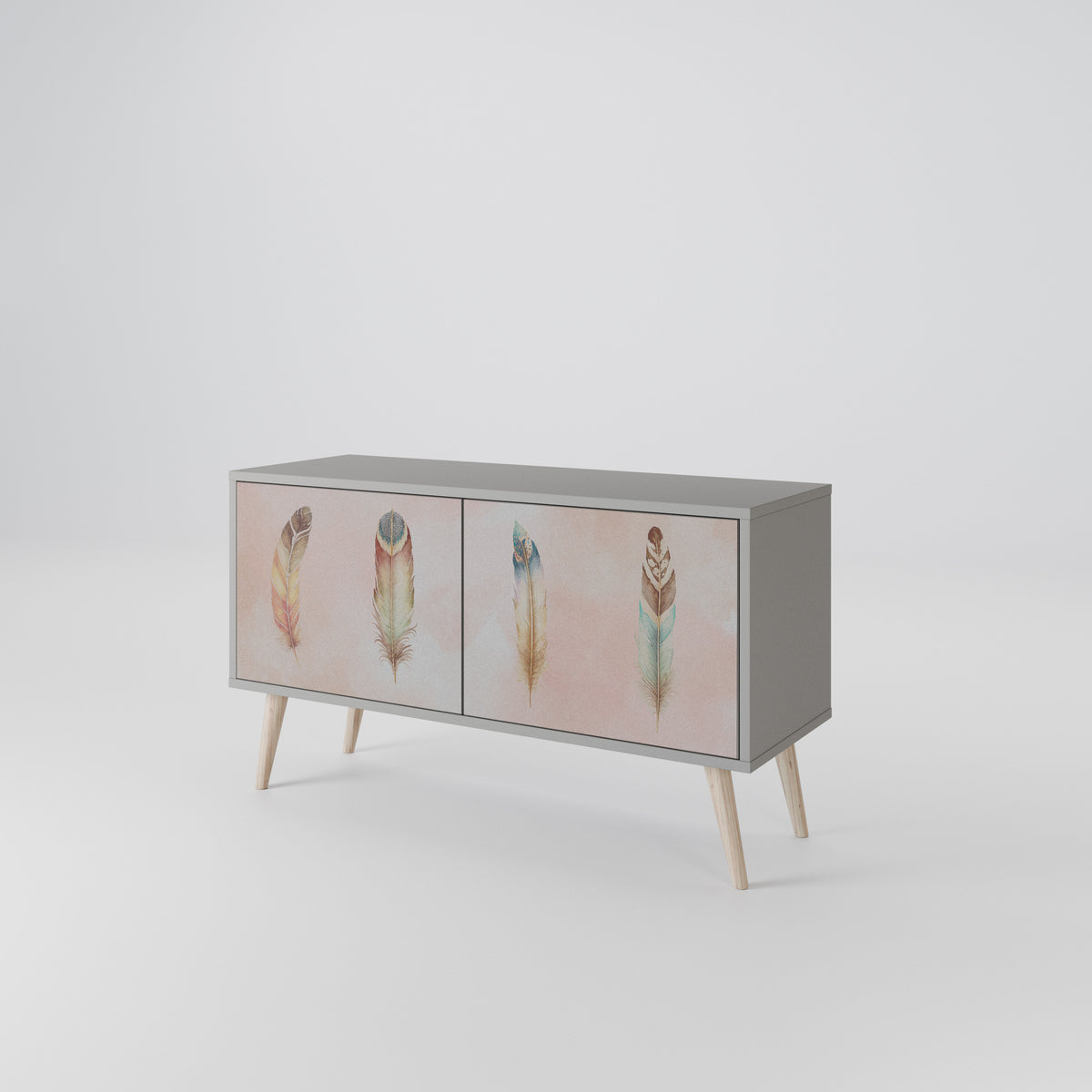 THE DELIQUESCE Compact 2-Door TV Cabinet