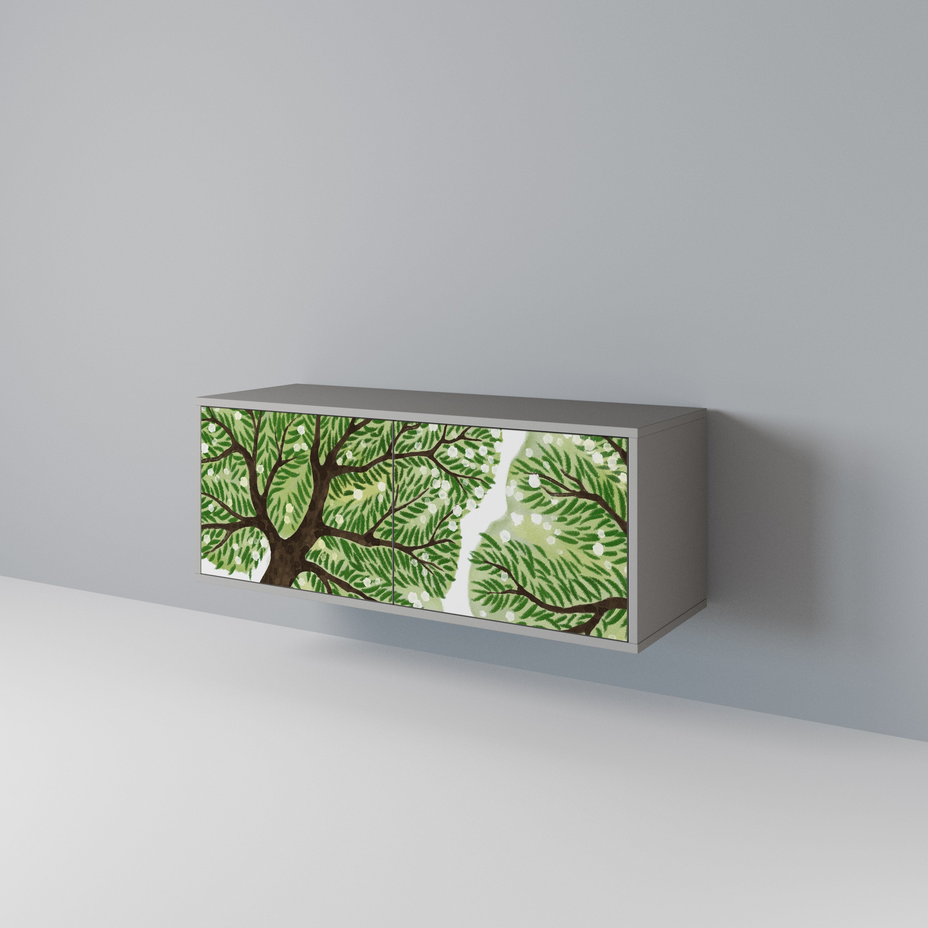 WILDERNESS DASH Kompaktes 2-türiges TV-Lowboard