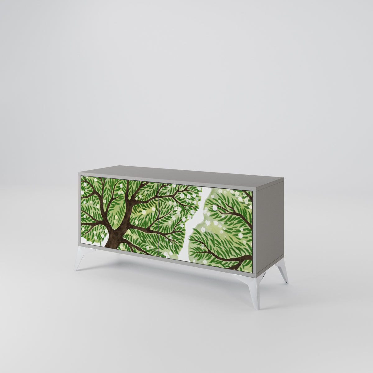 WILDERNESS DASH Compact 2-Door TV Cabinet