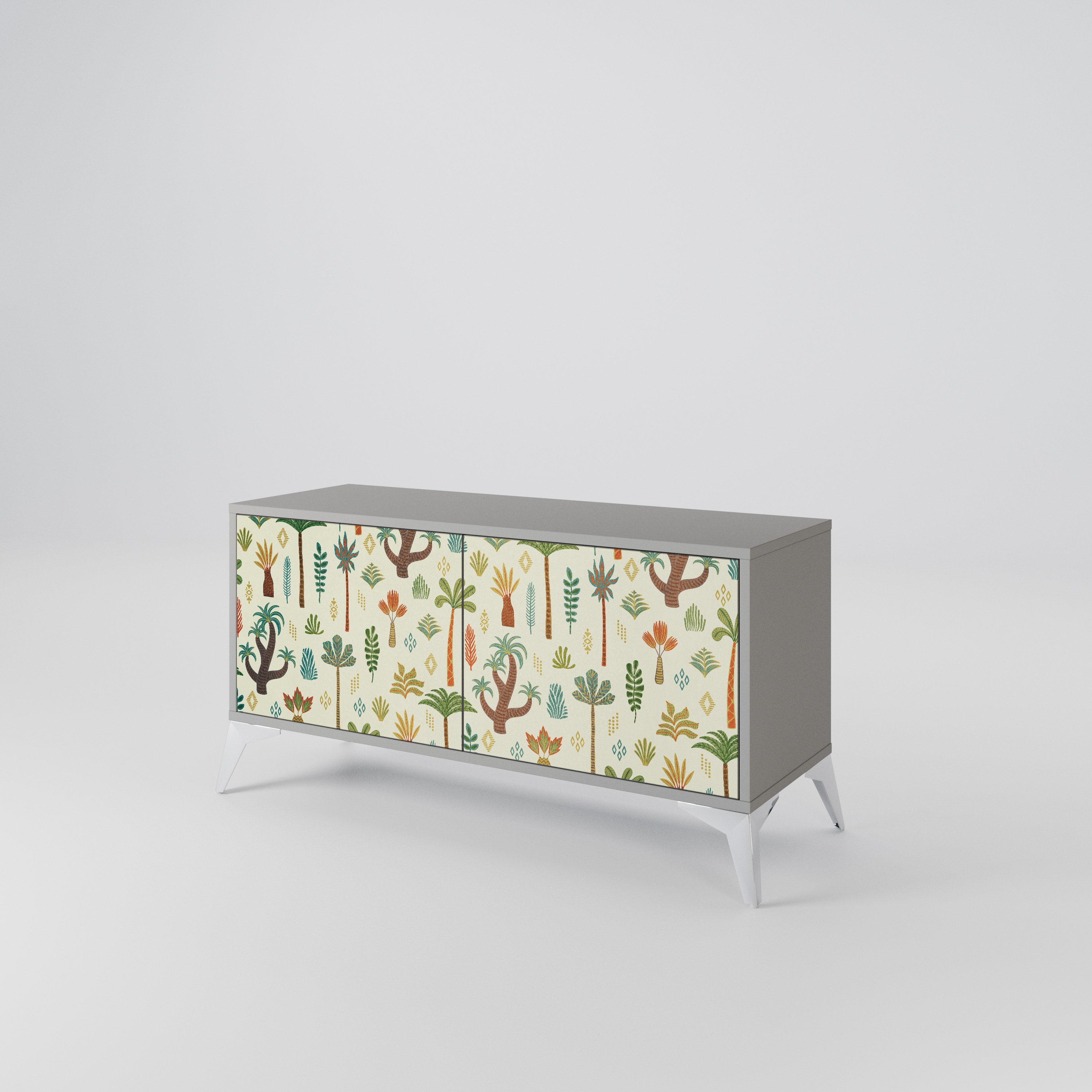 PALM SPRING Kompaktes 2-türiges TV-Lowboard