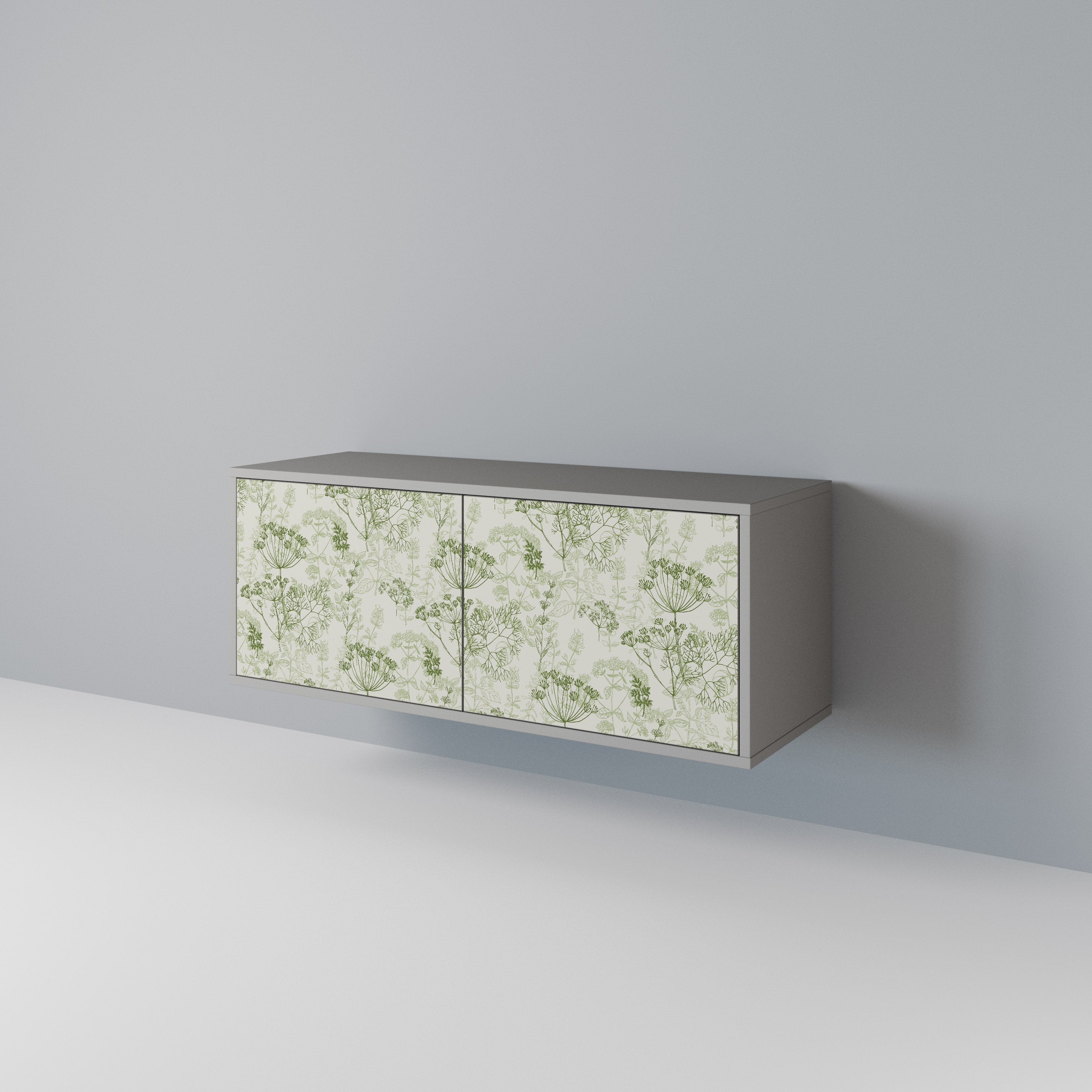 FENNEL BALDACHIN Kompaktes 2-türiges TV-Lowboard