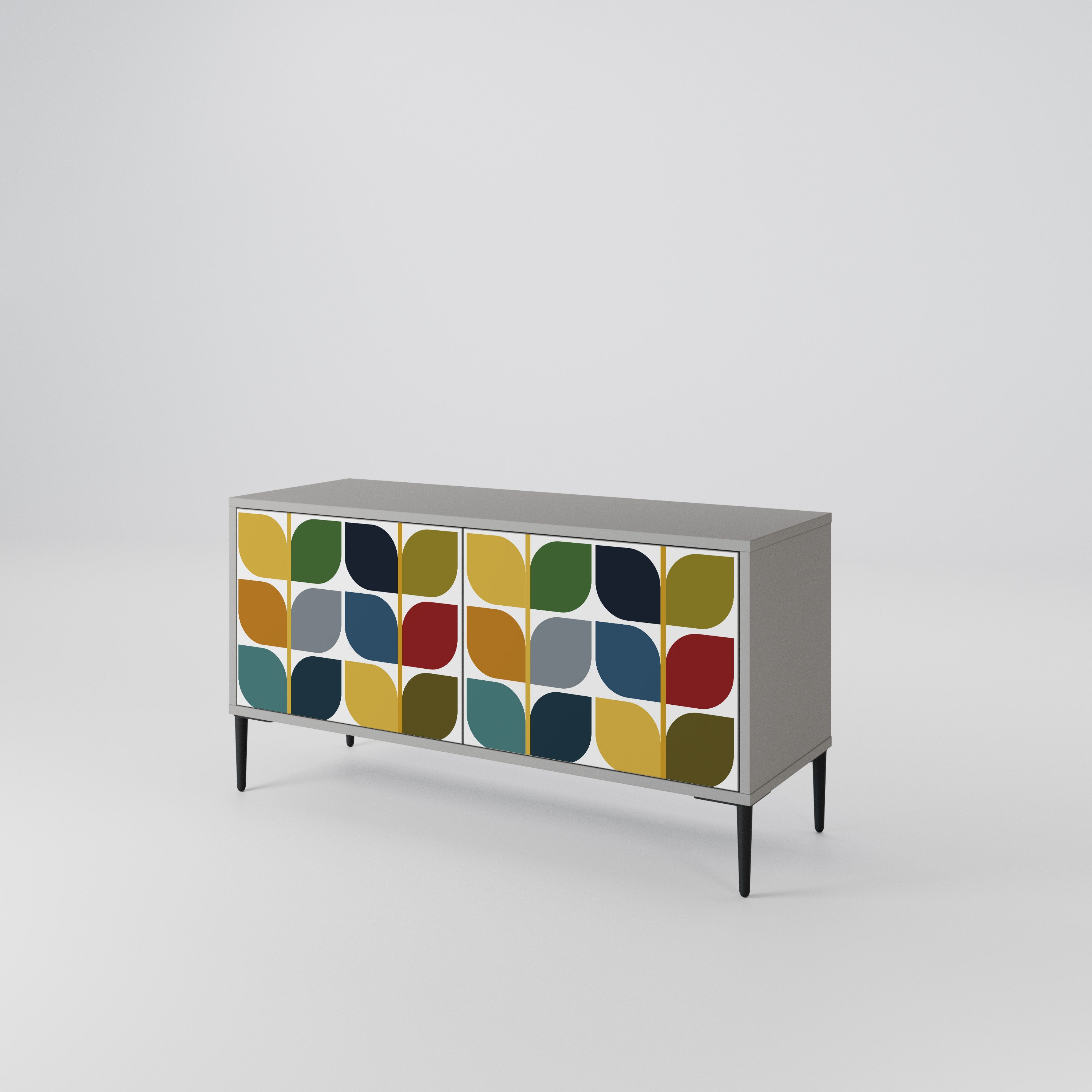 WEIGHTLESS HOURS Compact 2-Door TV Cabinet