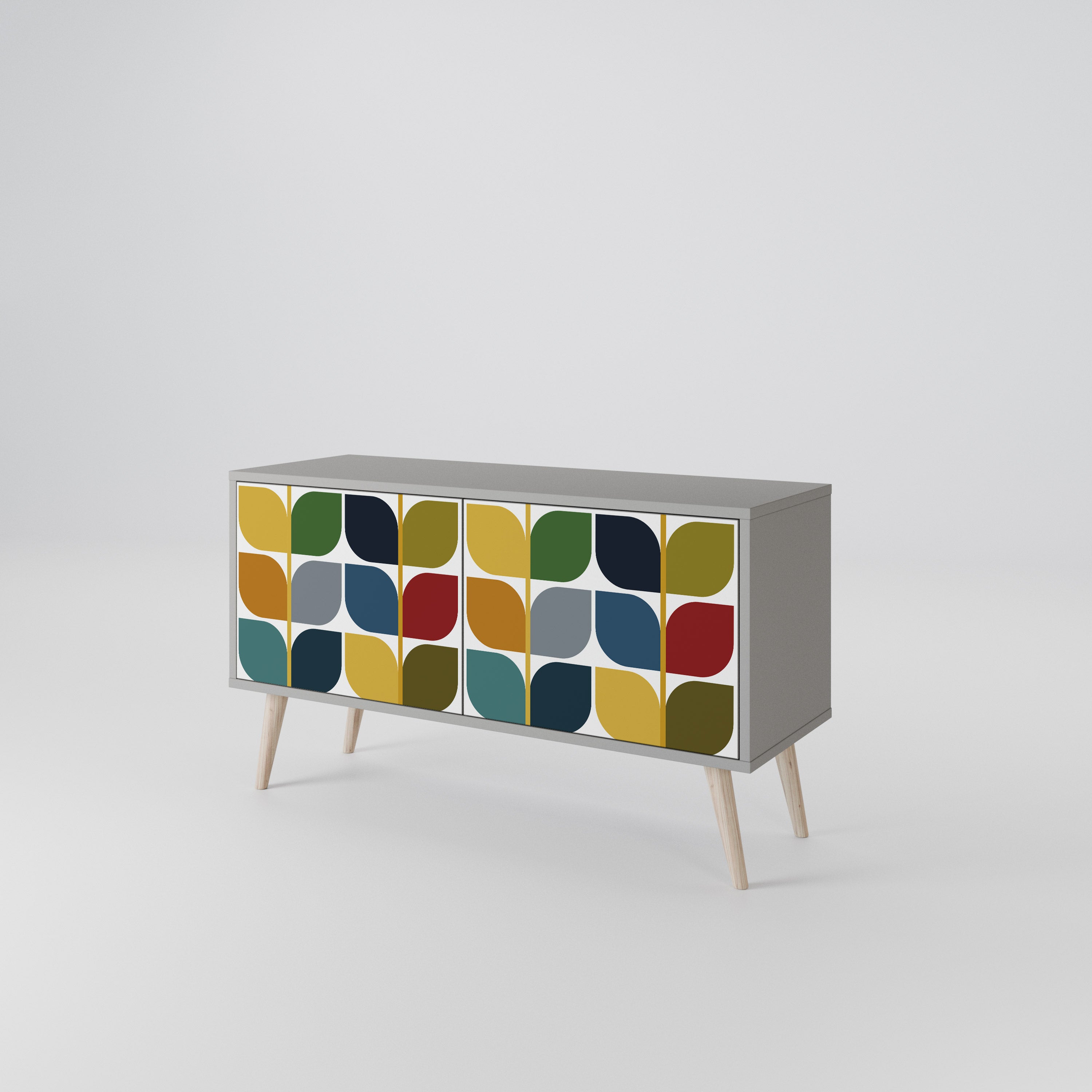 WEIGHTLESS HOURS Compact 2-Door TV Cabinet