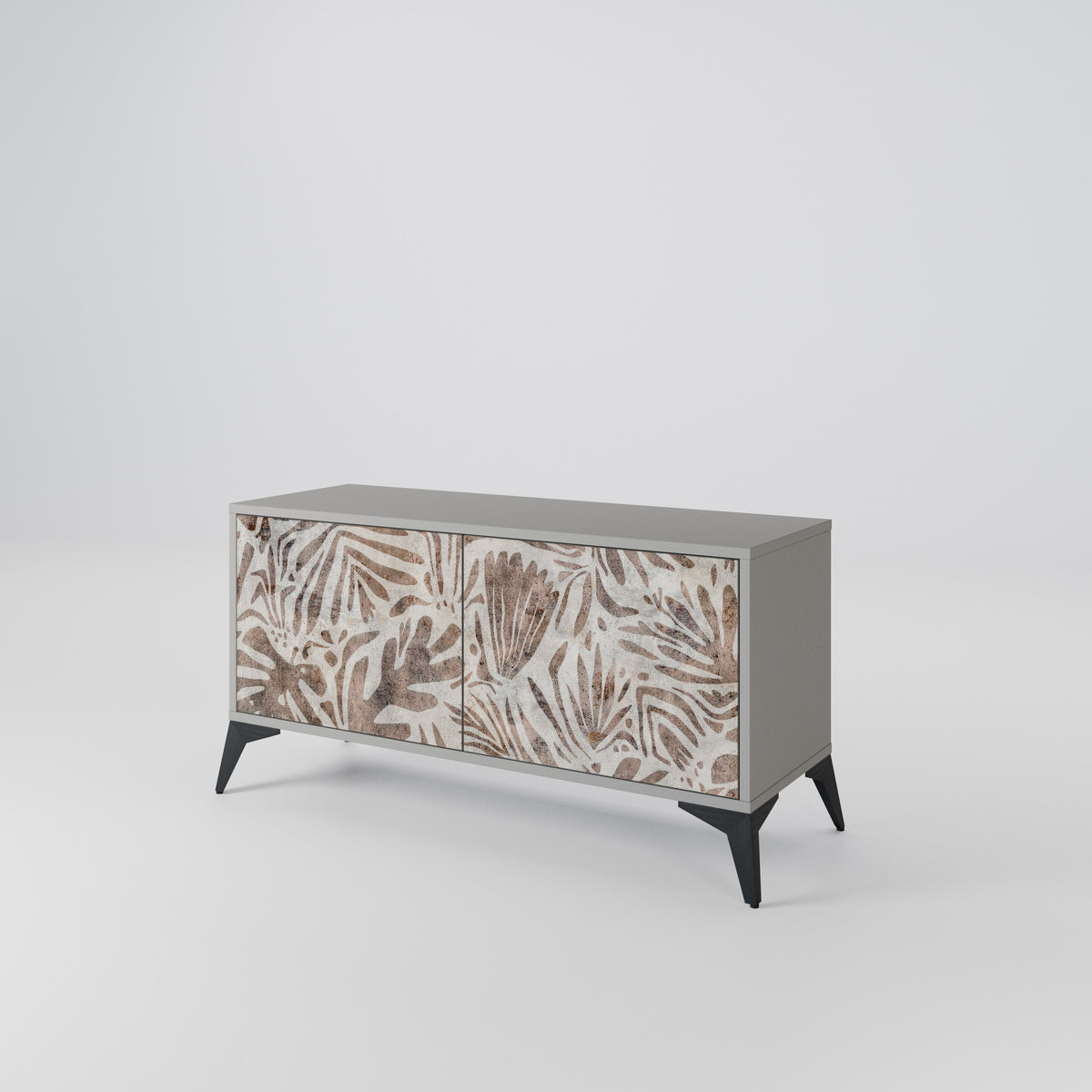 PASSING TIME Compact 2-Door TV Cabinet