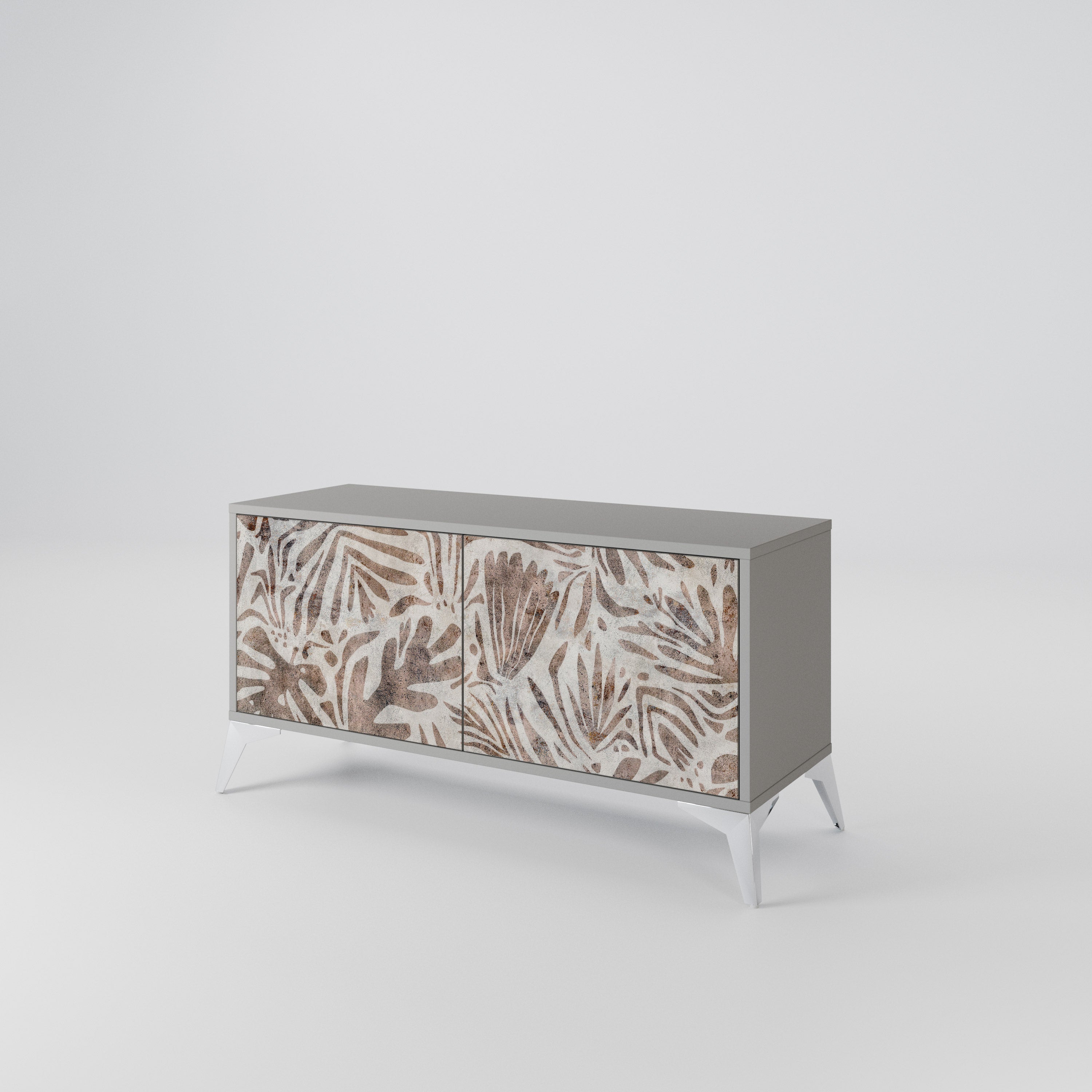 PASSING TIME Compact 2-Door TV Cabinet